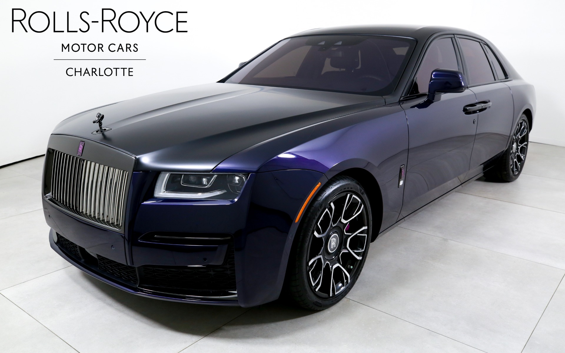 Blue (Commissioned Collection Dark Indigo) 2024 Rolls-Royce Ghost Sedan All-Wheel Drive Automatic