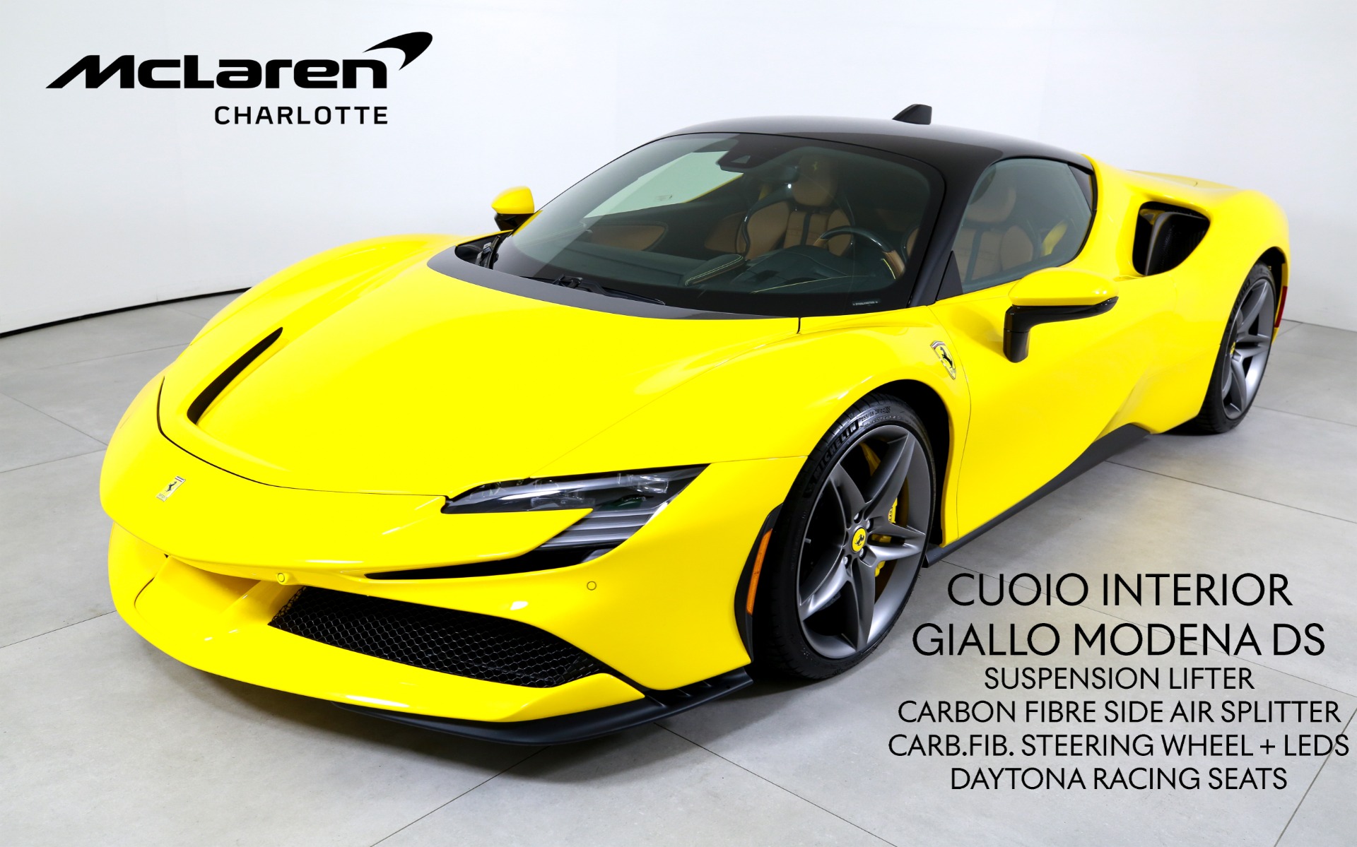 Giallo Modena 2022 Ferrari SF90 Stradale AWD Coupe All-Wheel Drive 8-Speed Automatic