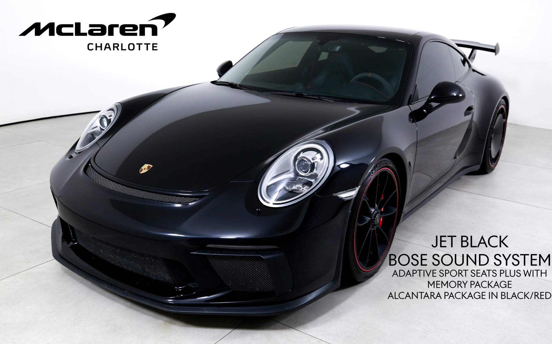 Black 2018 Porsche 911 Coupe Rear-Wheel Drive Automatic