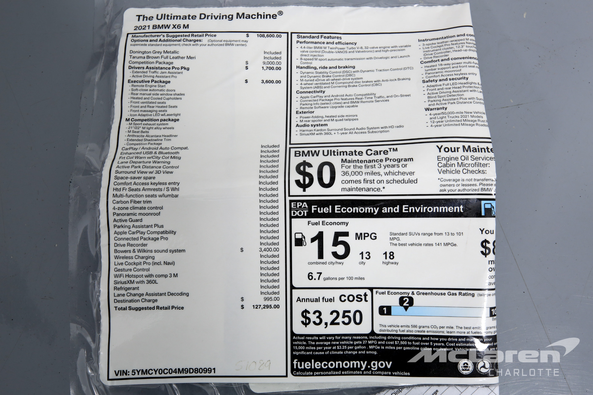Used 2021 BMW X6 M | Charlotte, NC