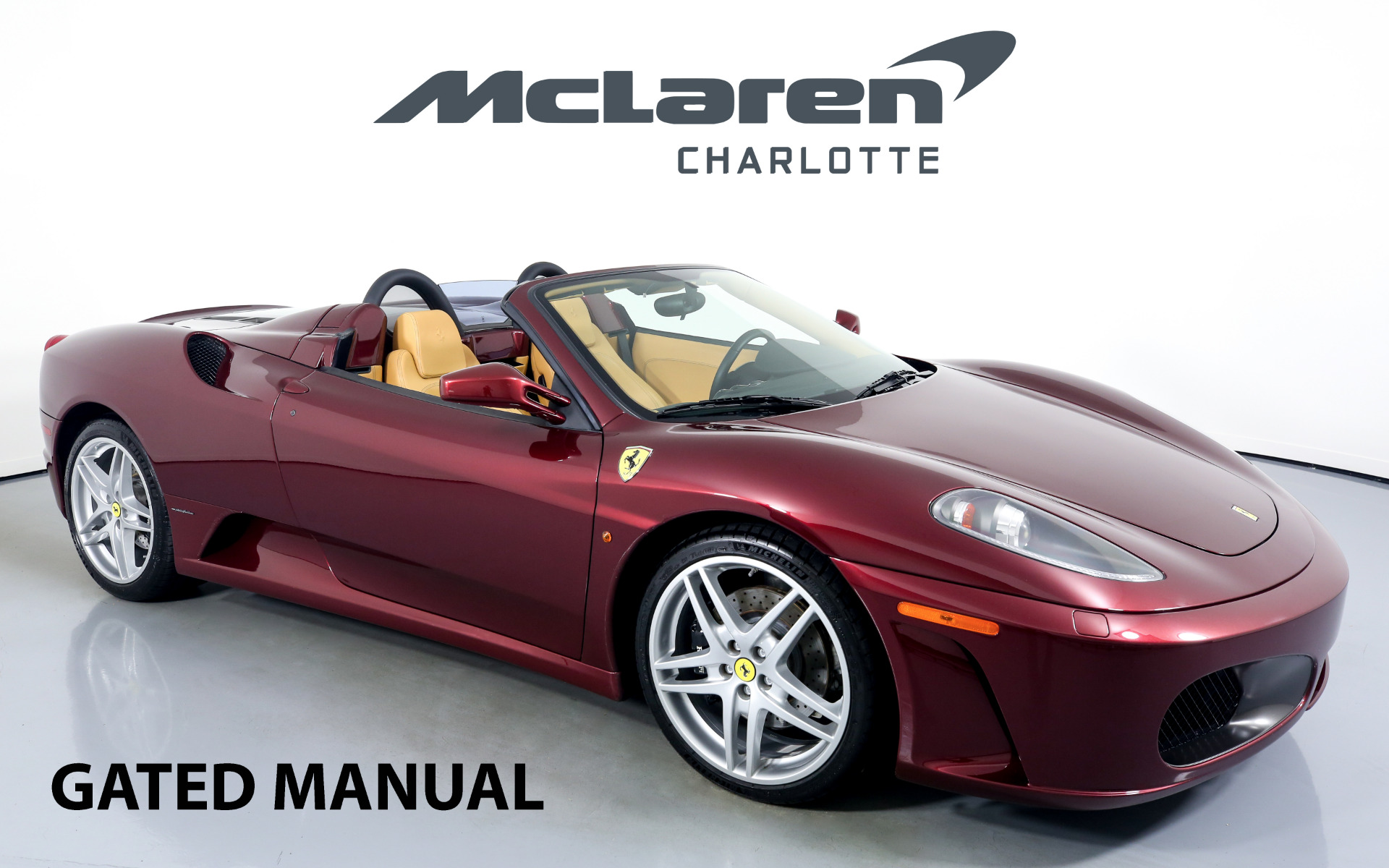 Used 2006 Ferrari F430 Spider For Sale 267 996 Mclaren Charlotte Stock 148402