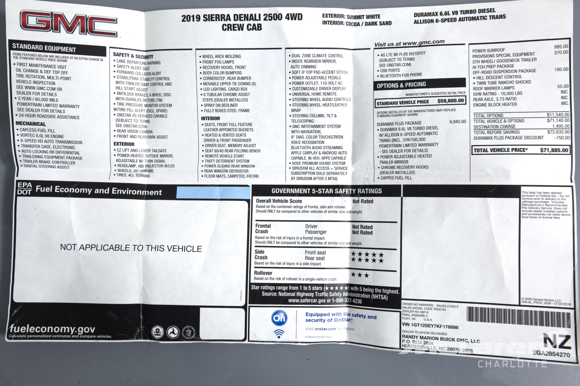 Used 2019 GMC Sierra 2500HD Denali | Charlotte, NC