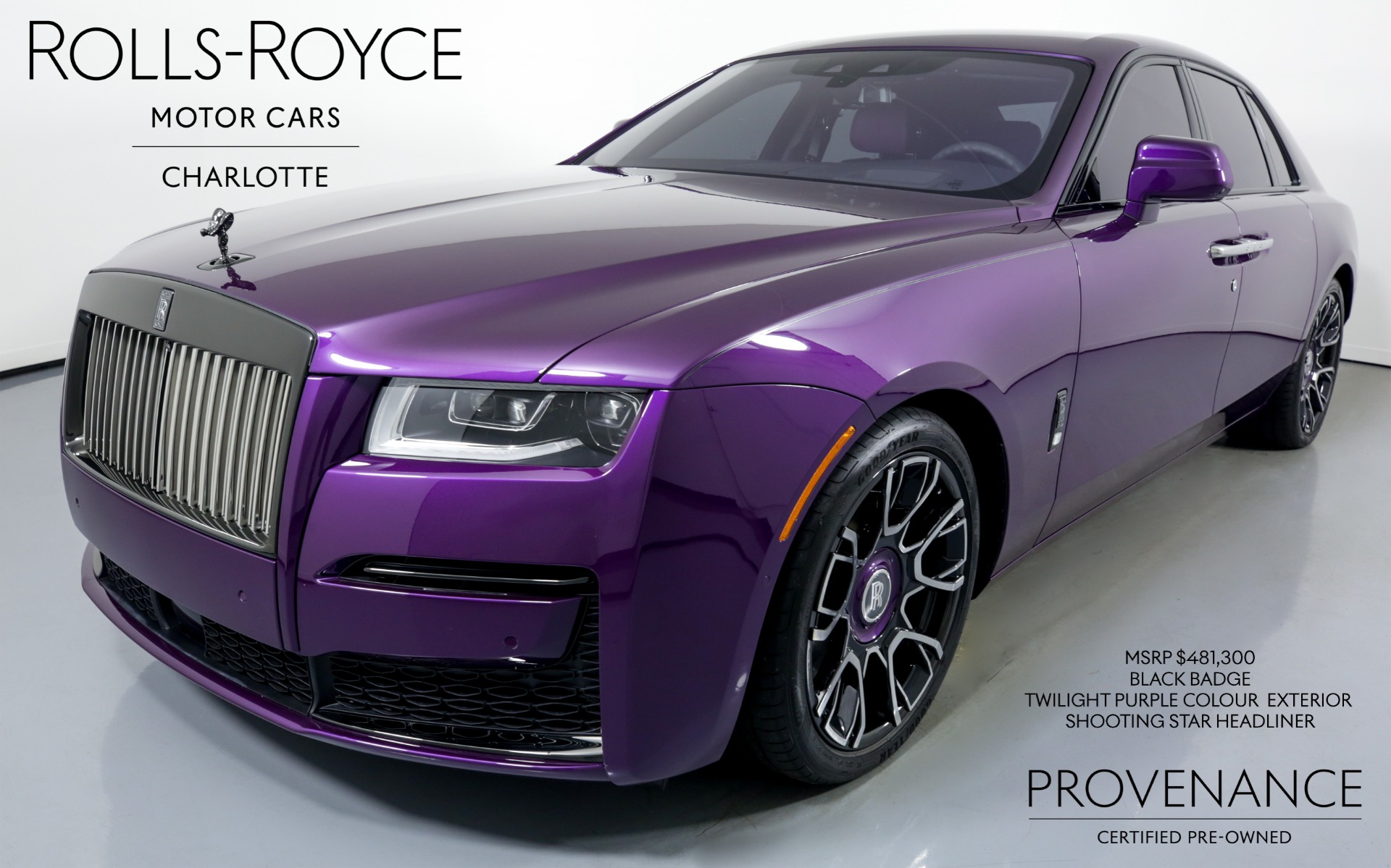 Used 2022 Rolls-Royce Black Badge Ghost | Charlotte, NC