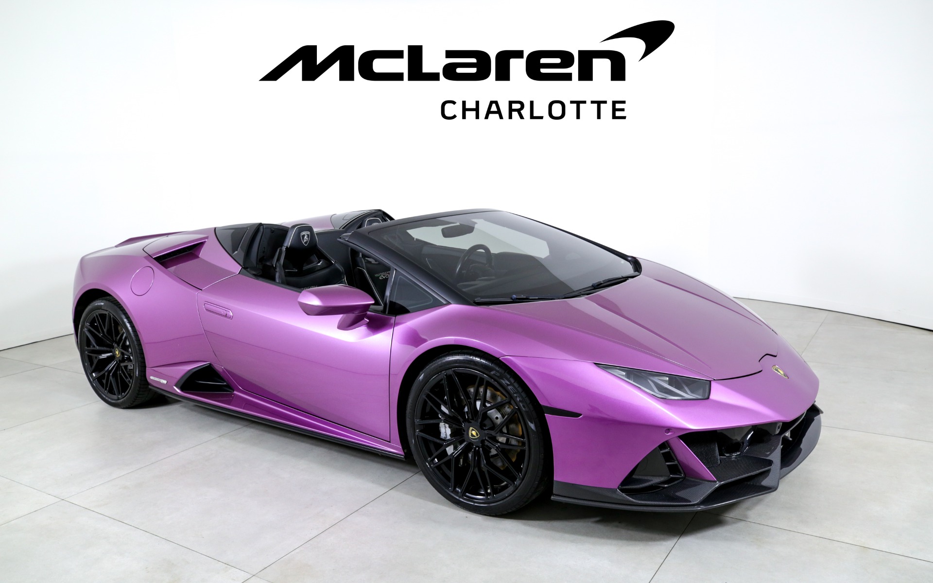 Used 2022 Lamborghini Huracan EVO with VIN ZHWUT5ZF3NLA18084 for sale in Charlotte, NC