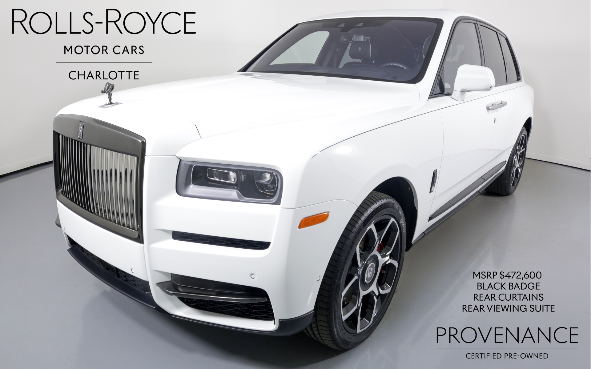 Used 2020 Rolls-Royce Cullinan Black Badge | Charlotte, NC