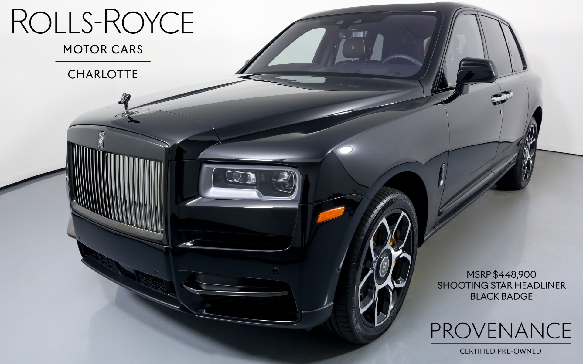 Used 2022 Rolls-Royce Black Badge Cullinan | Charlotte, NC