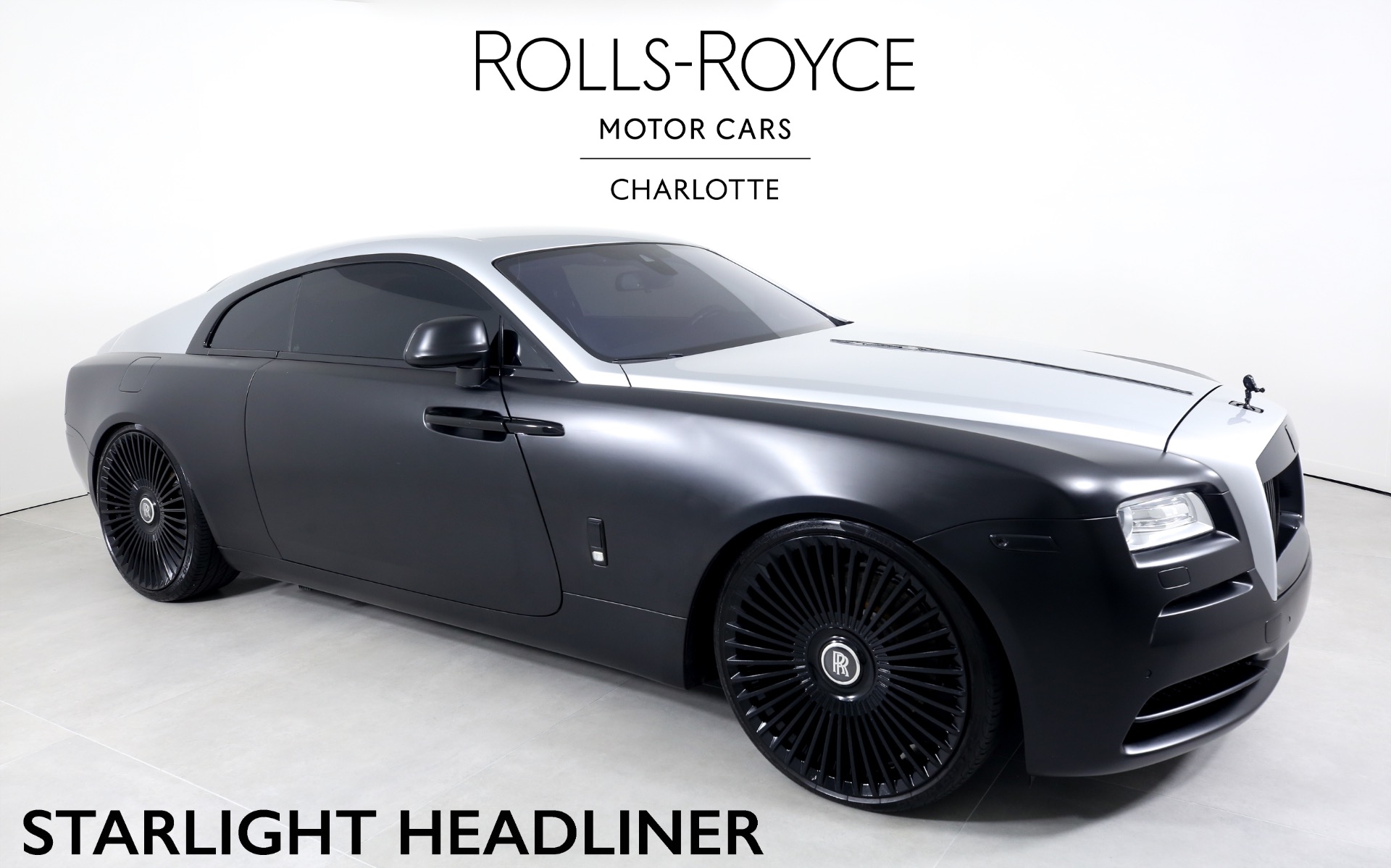 Rolls Royce Wraith with some 4D plates  Delta Plates