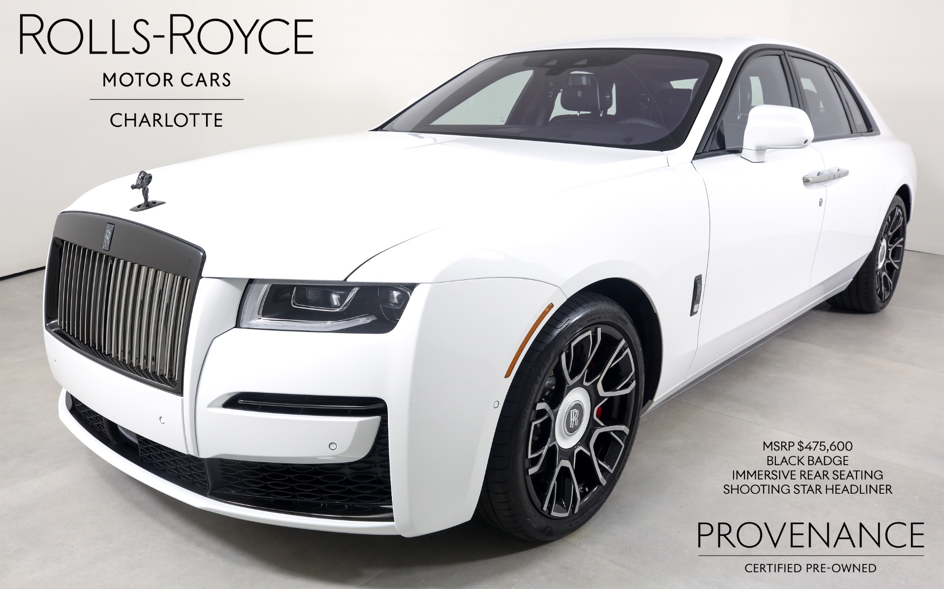 Used 2022 Rolls-Royce Black Badge Ghost | Charlotte, NC