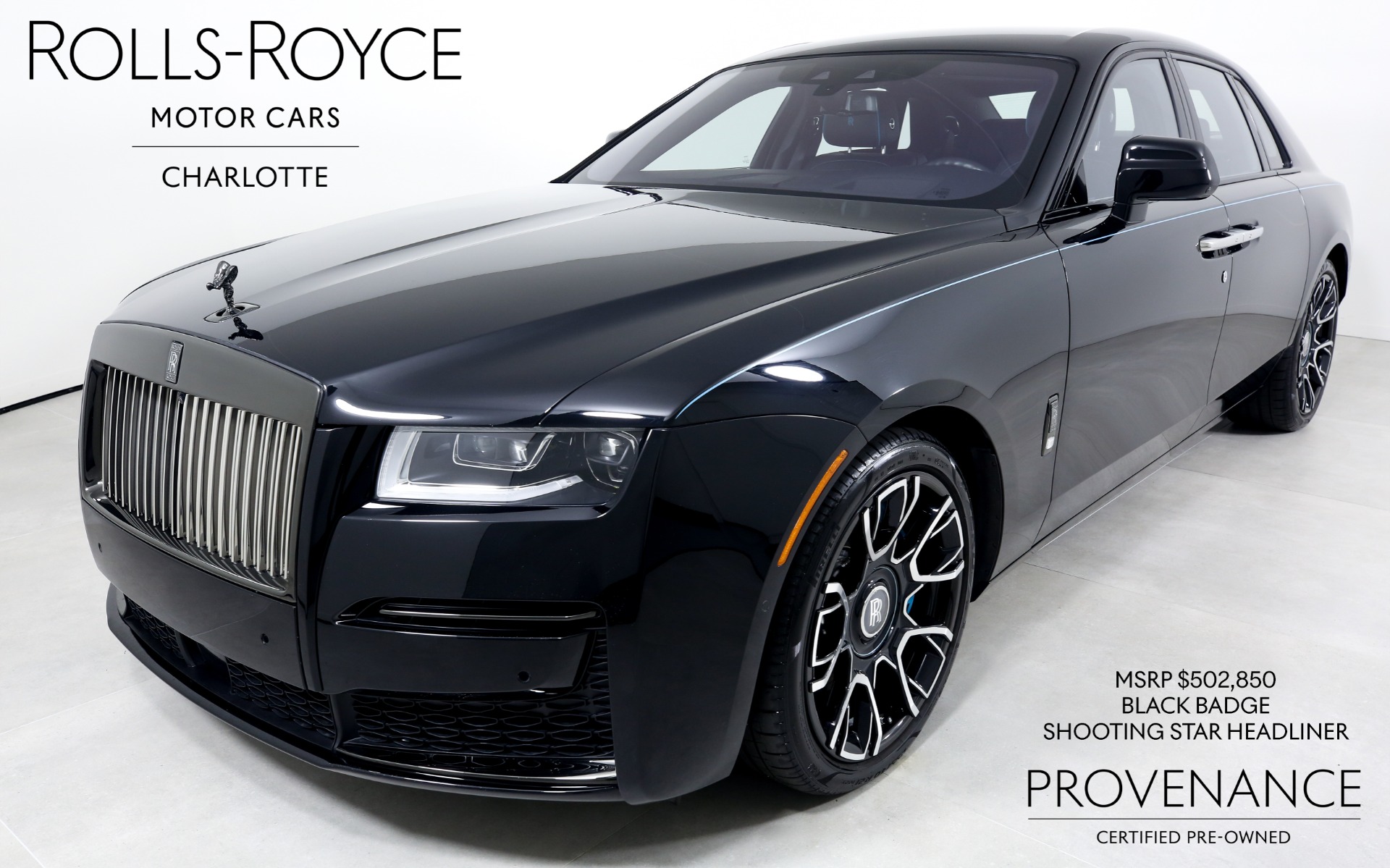 Used 2022 Rolls-Royce Black Badge Ghost | Charlotte, NC
