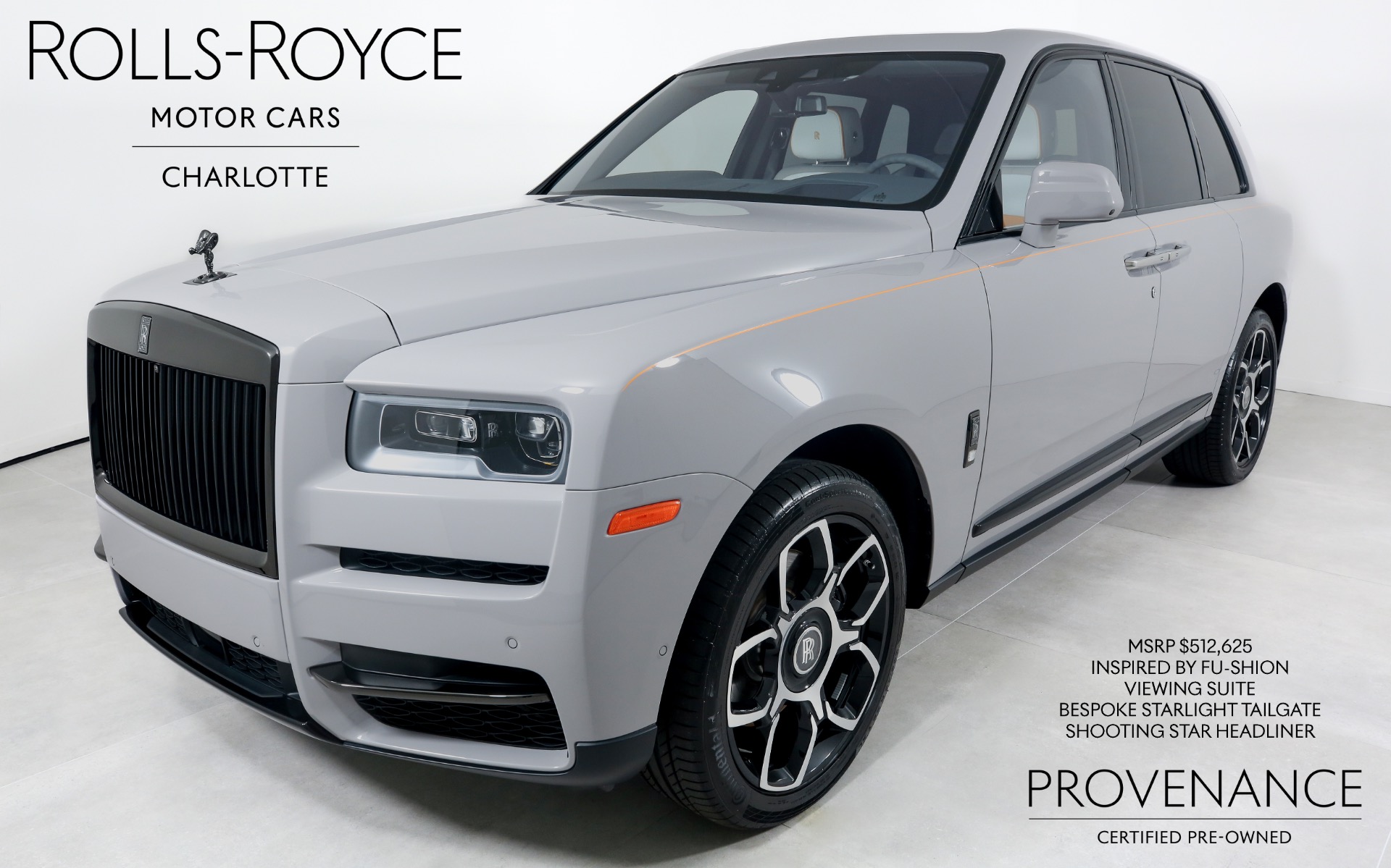 Certified Pre-Owned 2023 Rolls-Royce Cullinan Black Badge SUV for