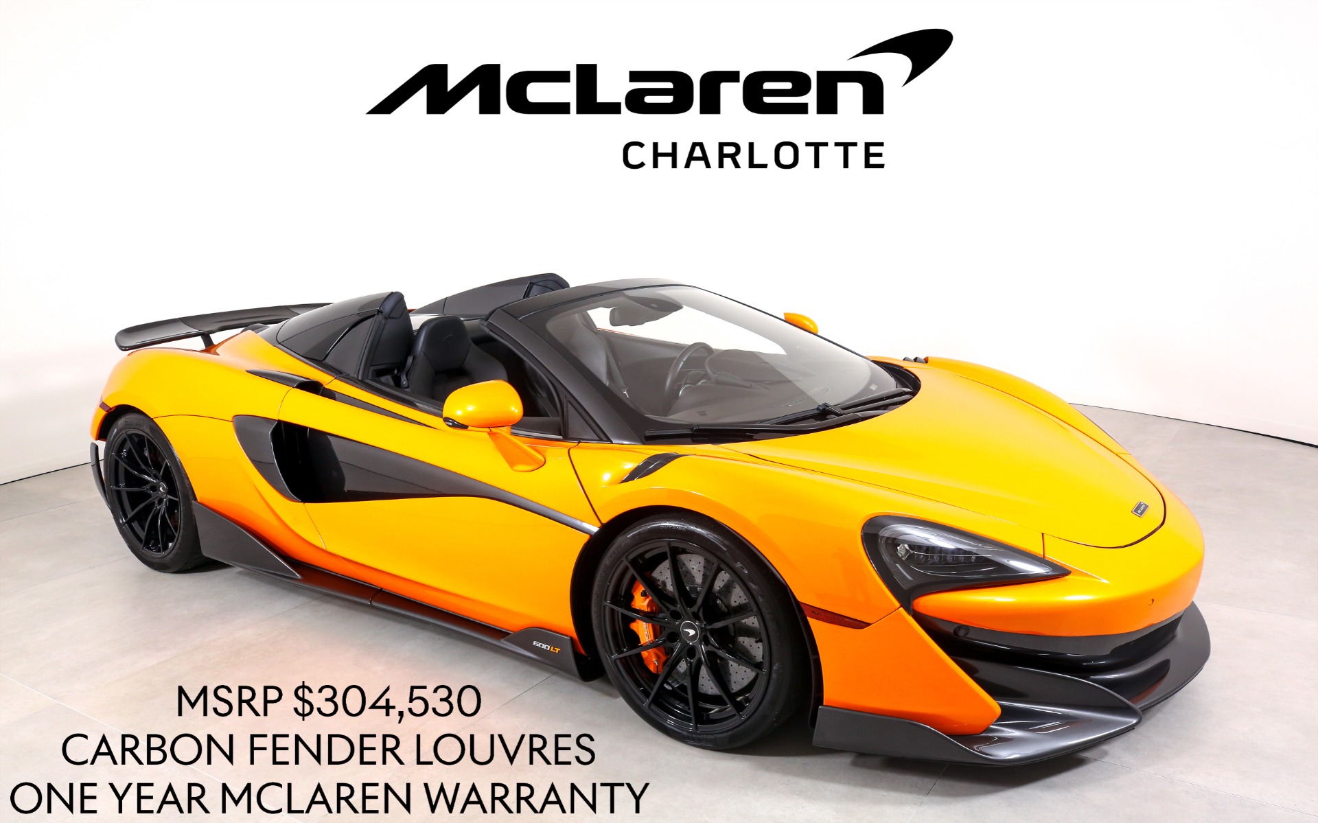 Used 2020 McLaren 600LT Spider | Charlotte, NC