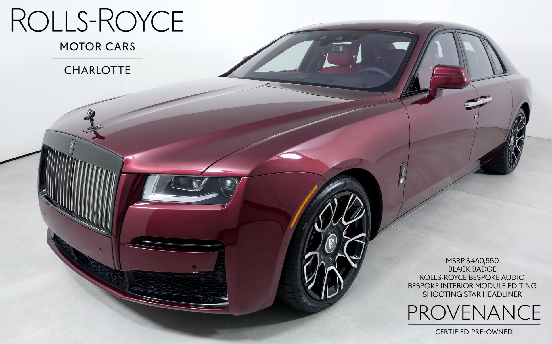 Used 2023 Rolls-Royce Black Badge Ghost | Charlotte, NC