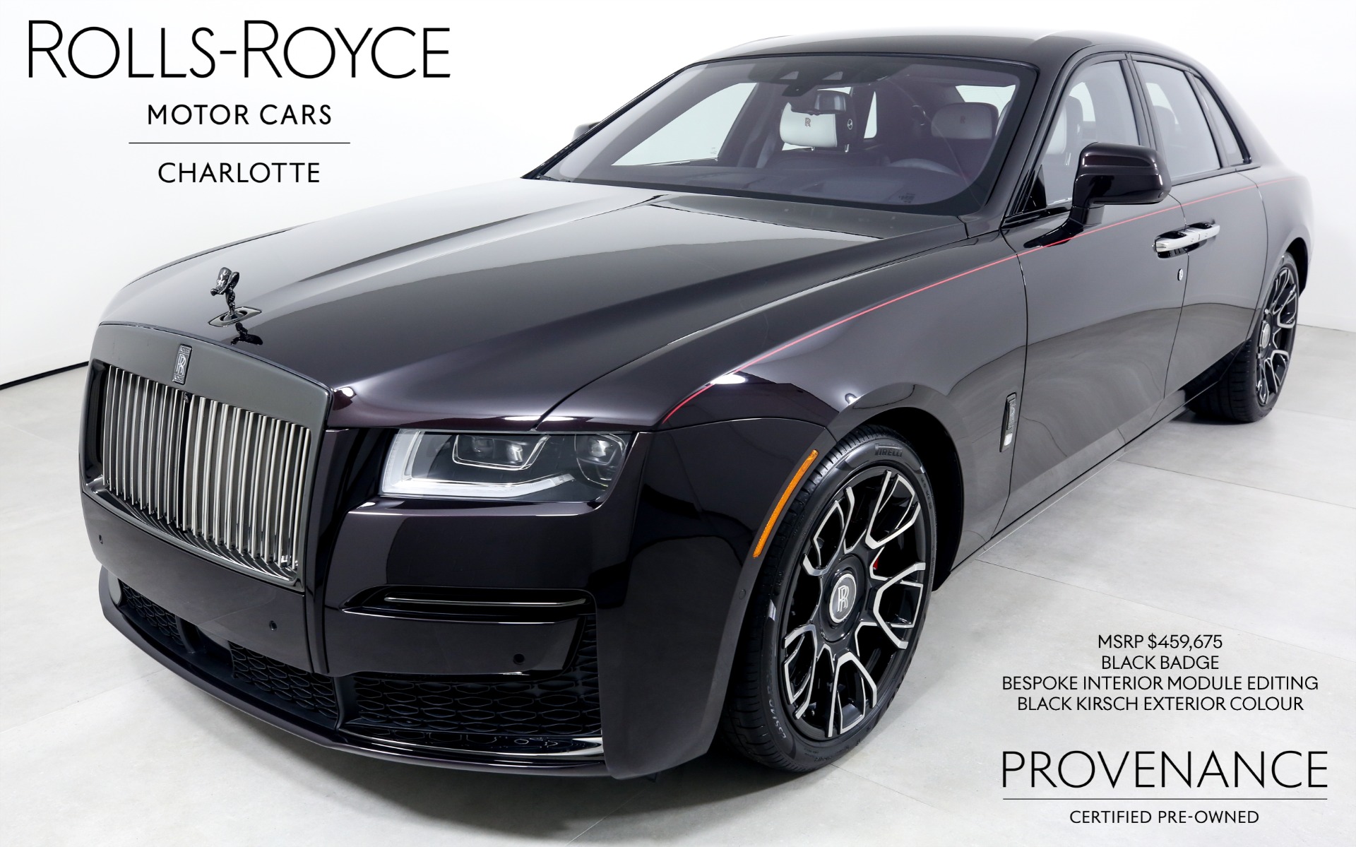 Used 2023 Rolls-Royce Black Badge Ghost | Charlotte, NC