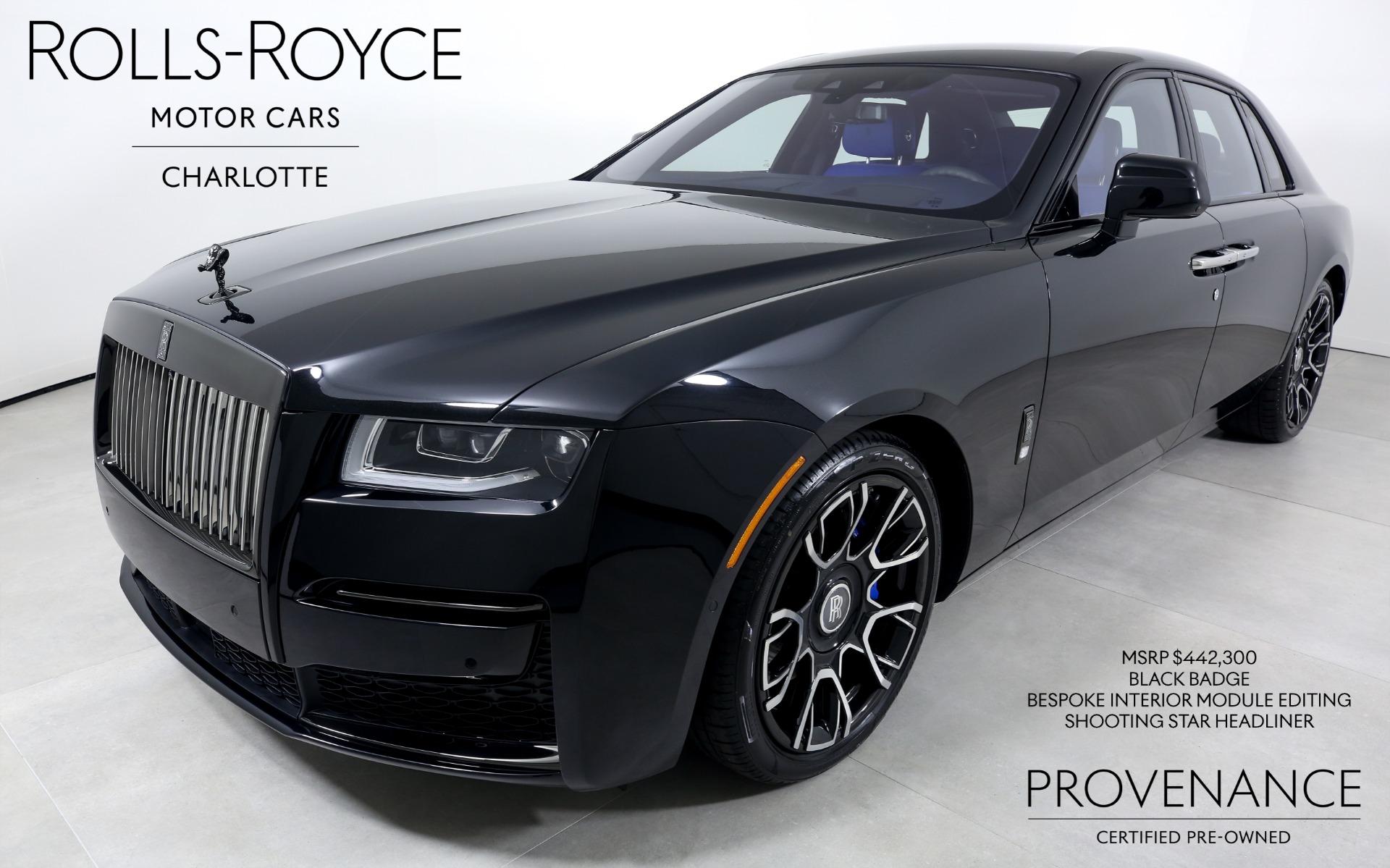Used 2023 Rolls-Royce Black Badge Ghost | Charlotte, NC