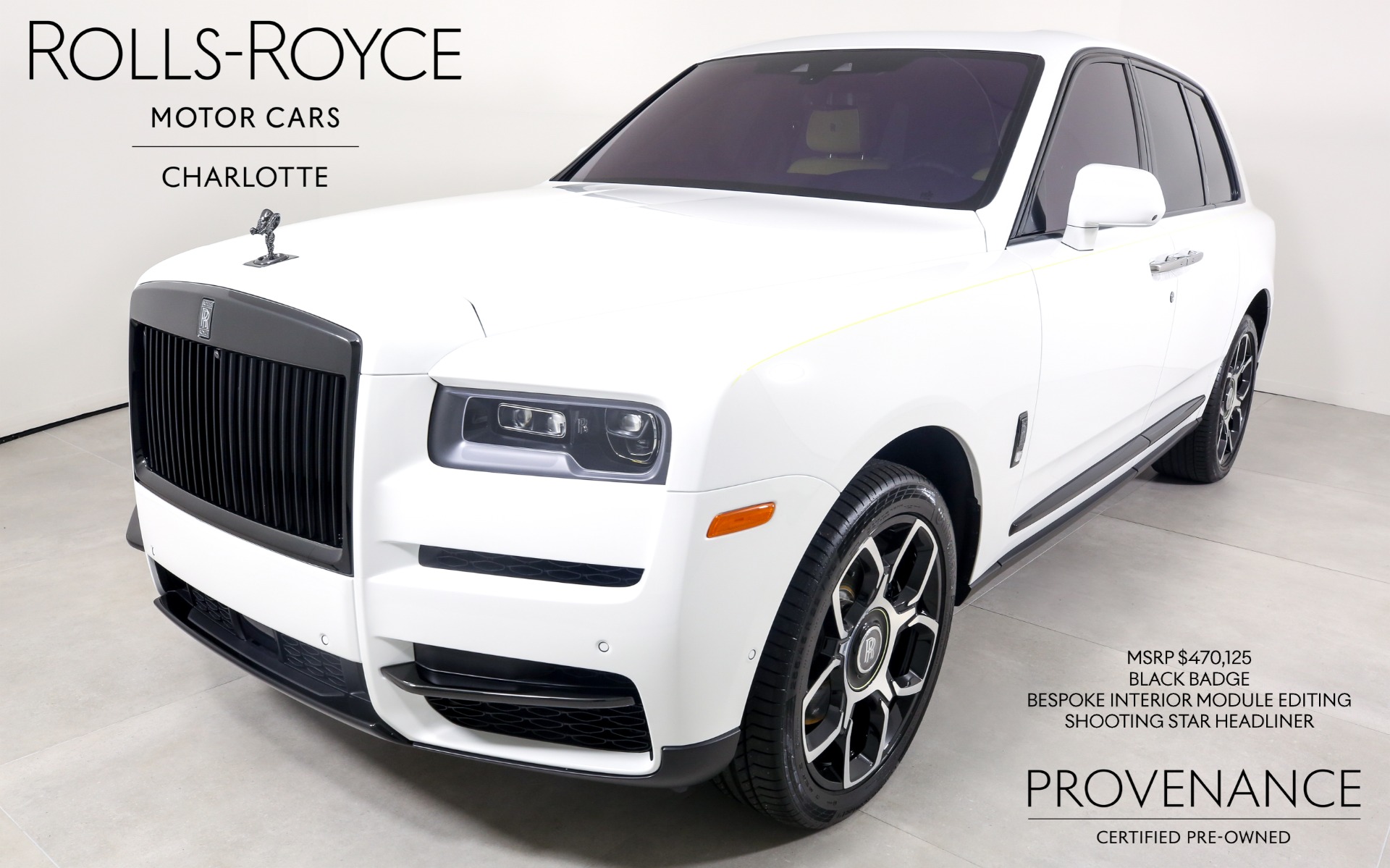 Used 2022 Rolls-Royce Black Badge Cullinan | Charlotte, NC