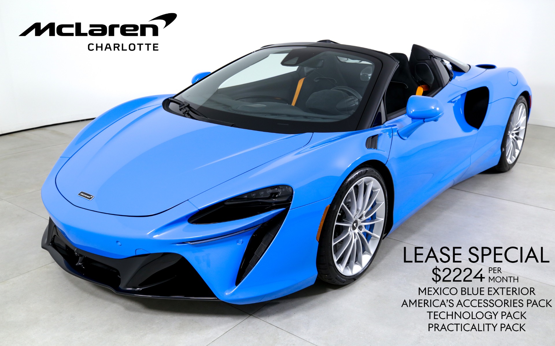 New 2025 McLaren Artura Spider TechLux | Charlotte, NC