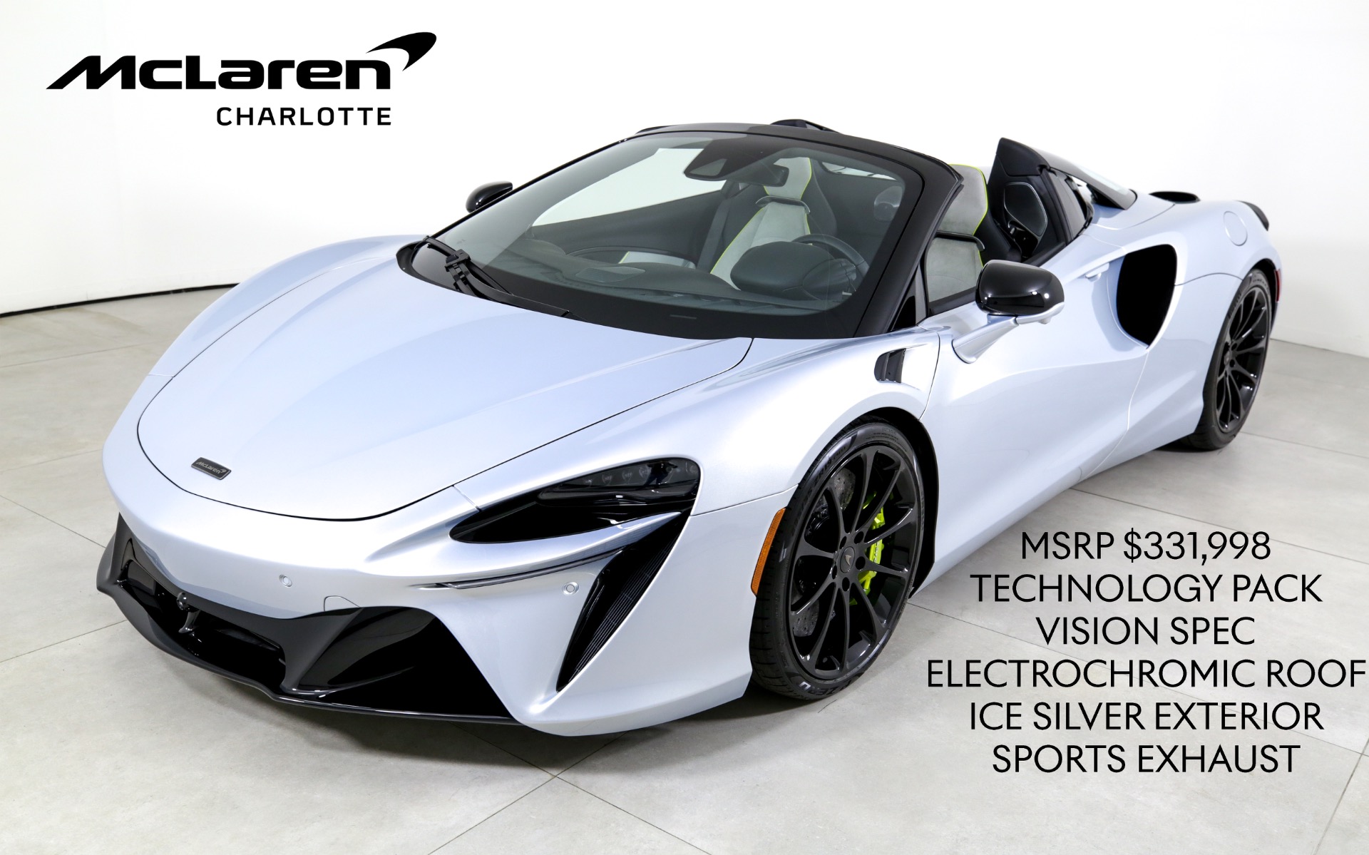 Used 2025 McLaren Artura Spider TechLux | Charlotte, NC