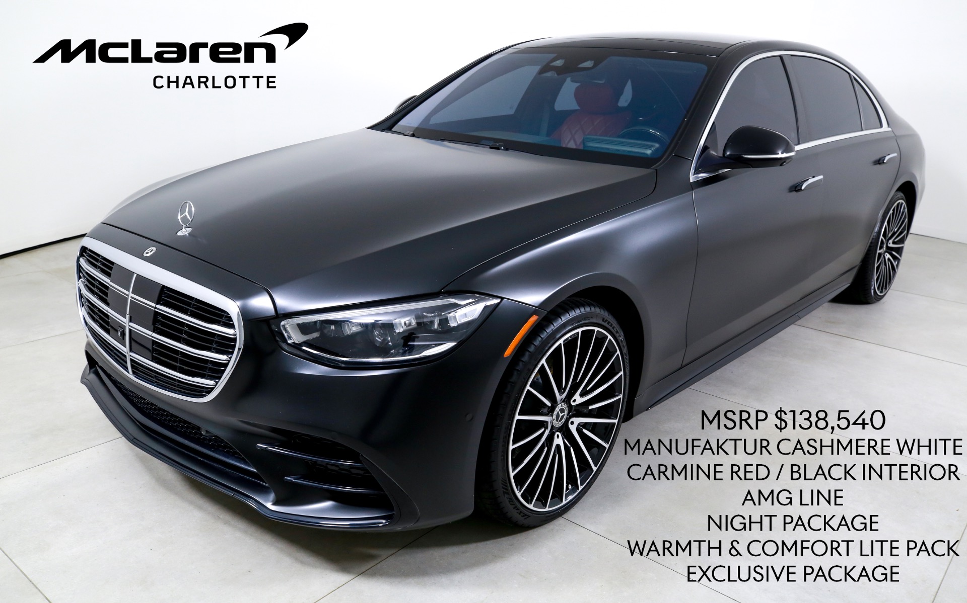 Used 2022 Mercedes-Benz S-Class S 580 4MATIC | Charlotte, NC