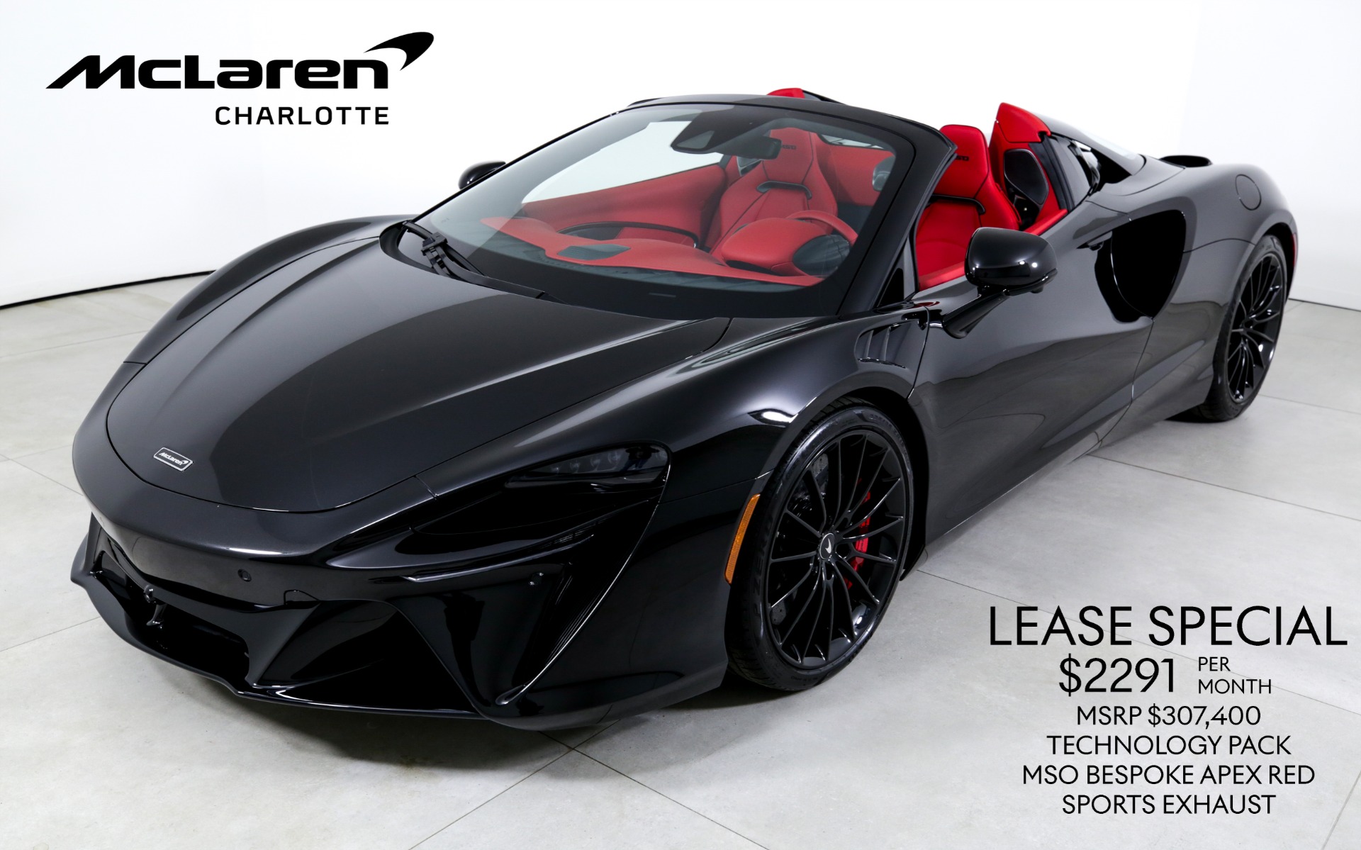 New 2025 McLaren Artura Spider TechLux | Charlotte, NC