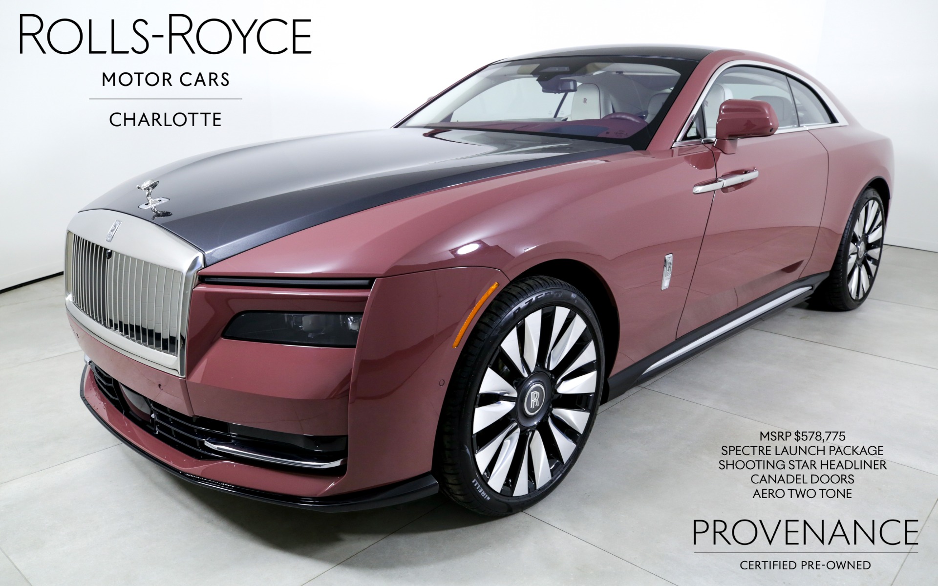 Used 2024 Rolls-Royce Spectre | Charlotte, NC