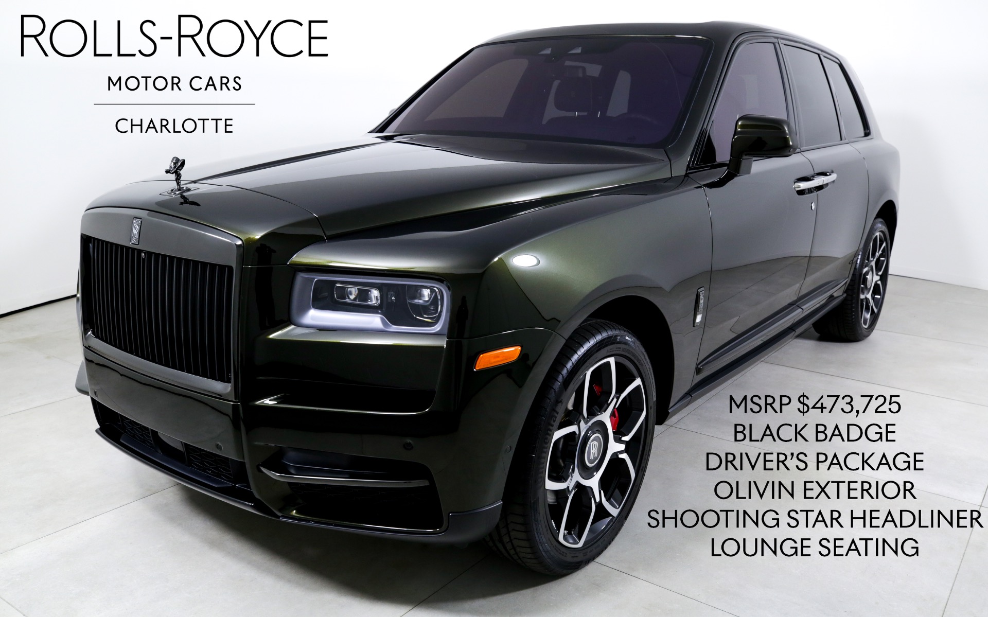 Used 2023 Rolls-Royce Black Badge Cullinan | Charlotte, NC