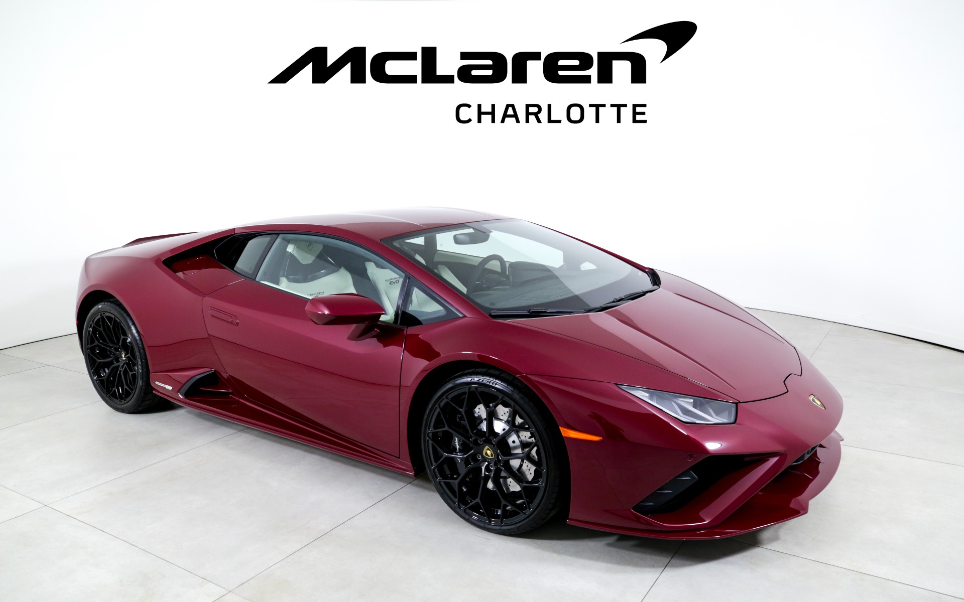 Used 2022 Lamborghini Huracan EVO with VIN ZHWUF5ZF1NLA19435 for sale in Charlotte, NC