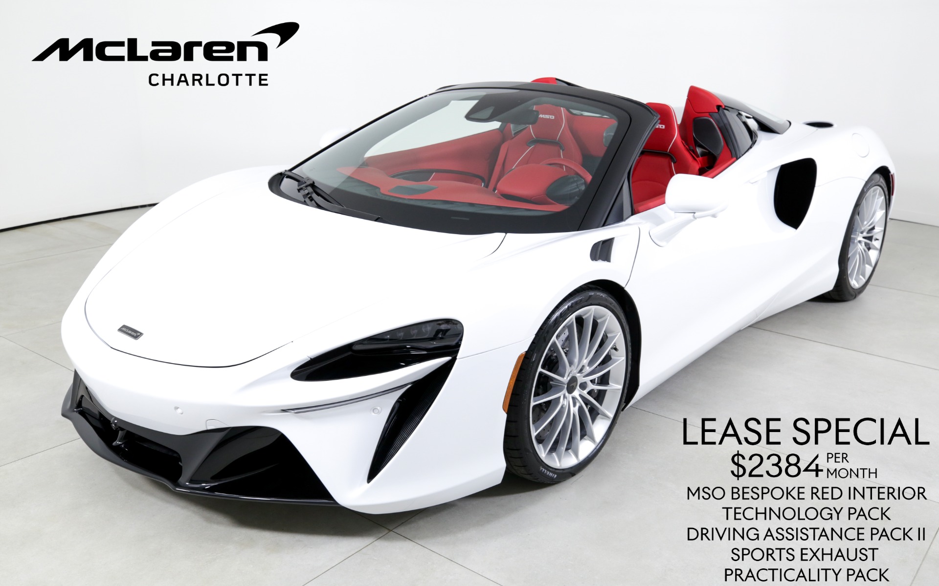 New 2025 McLaren Artura Spider TechLux | Charlotte, NC