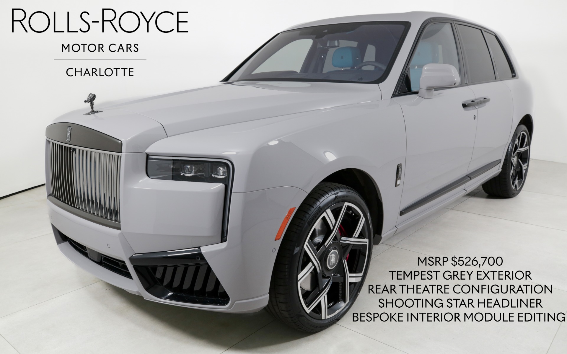New 2025 Rolls-Royce Black Badge Cullinan | Charlotte, NC