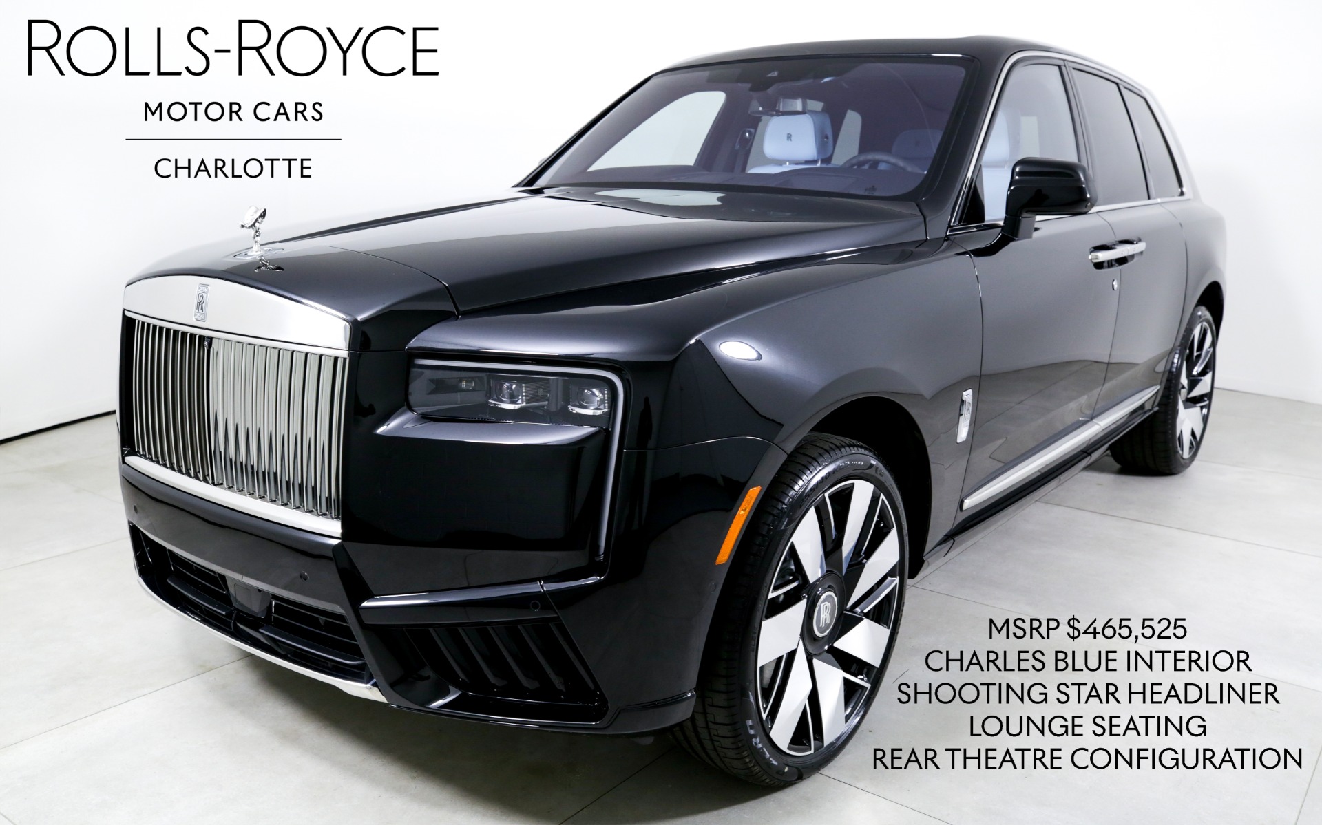 New 2025 Rolls-Royce Cullinan | Charlotte, NC