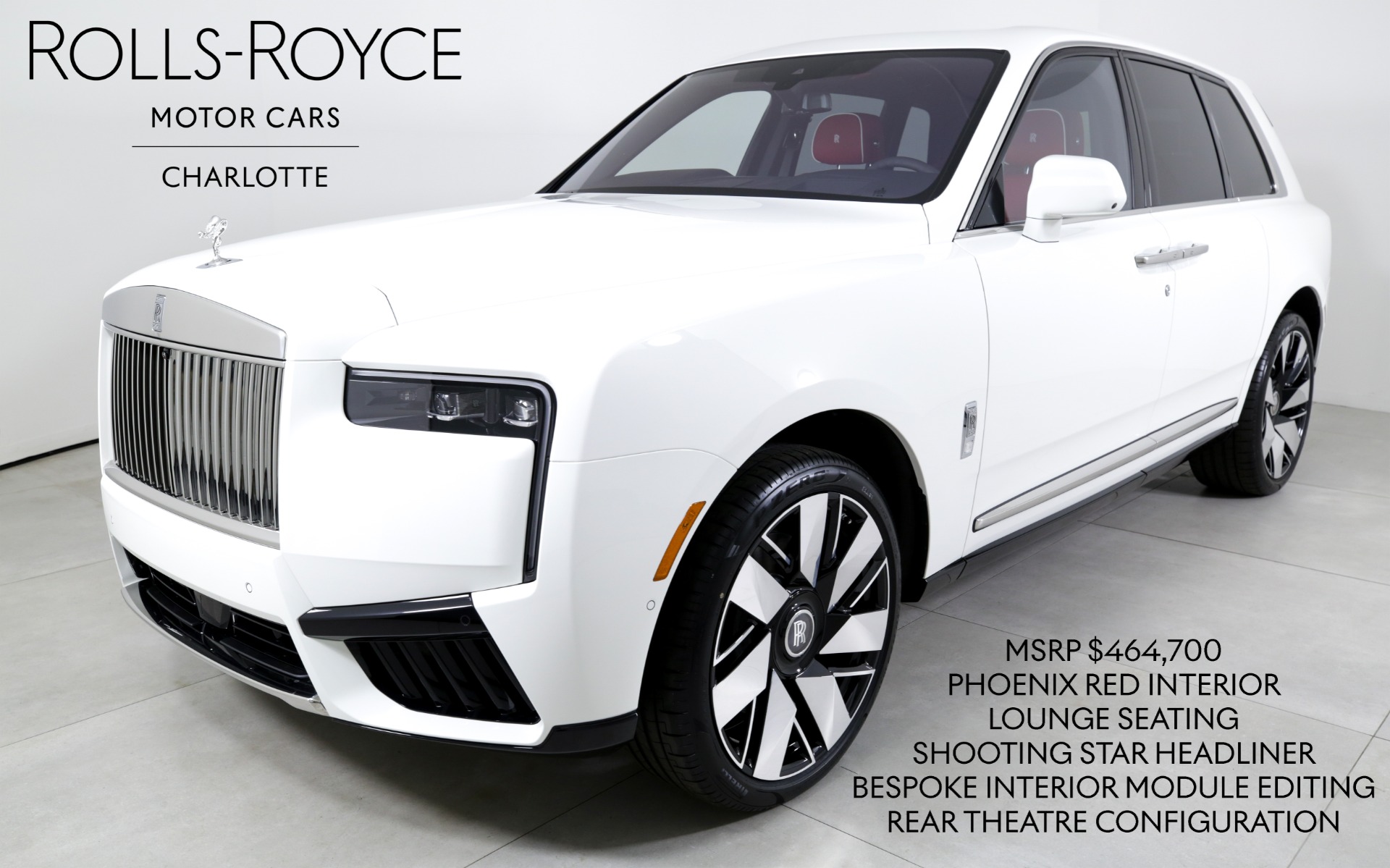 New 2025 Rolls-Royce Cullinan | Charlotte, NC