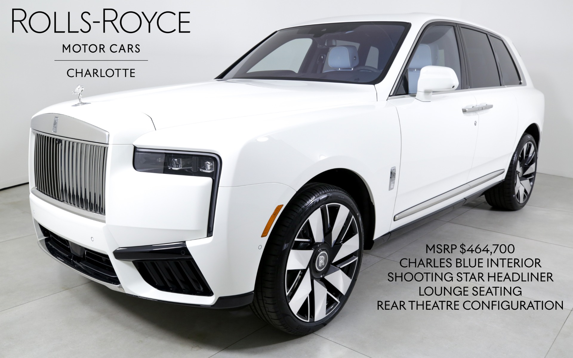 New 2025 Rolls-Royce Cullinan | Charlotte, NC