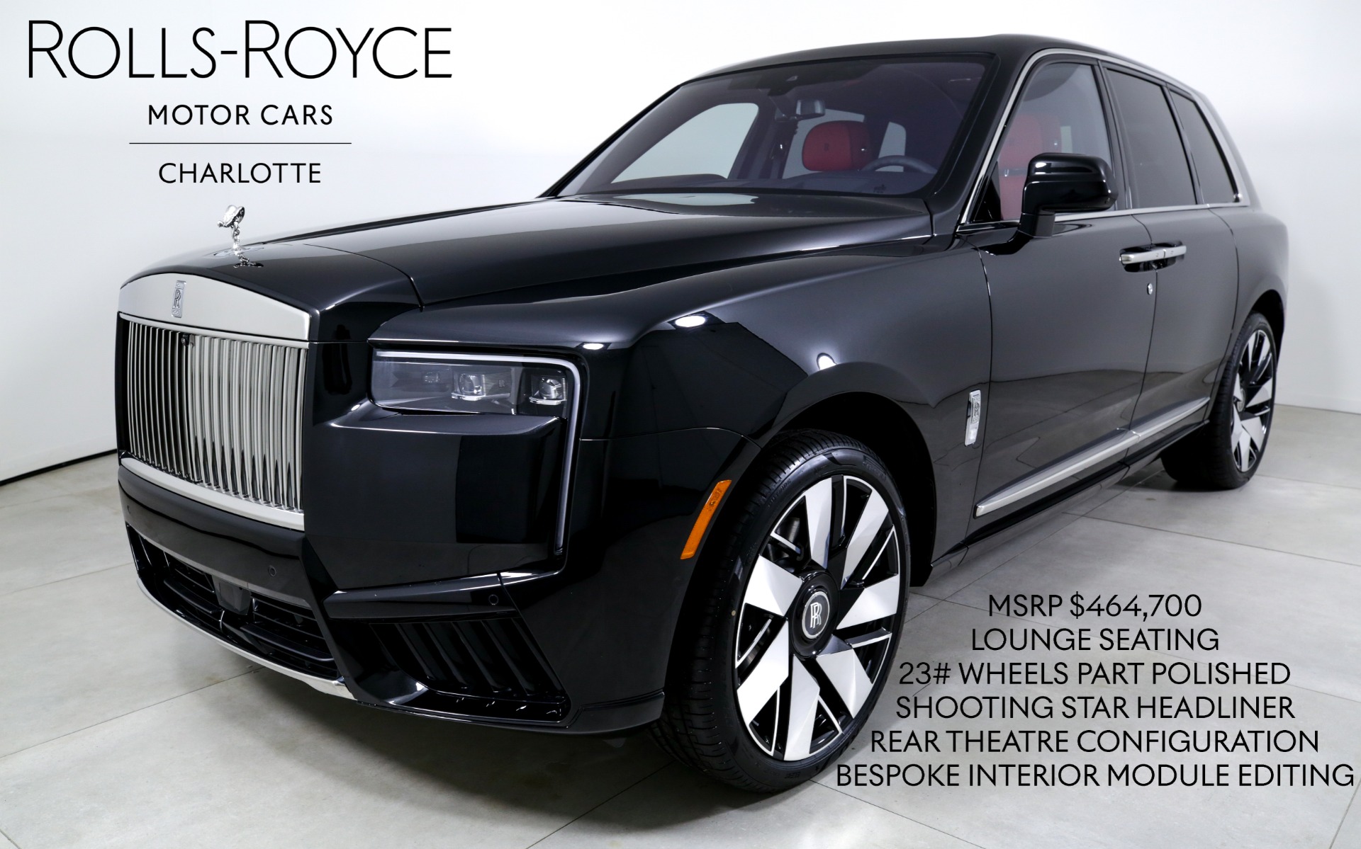 New 2025 Rolls-Royce Cullinan | Charlotte, NC