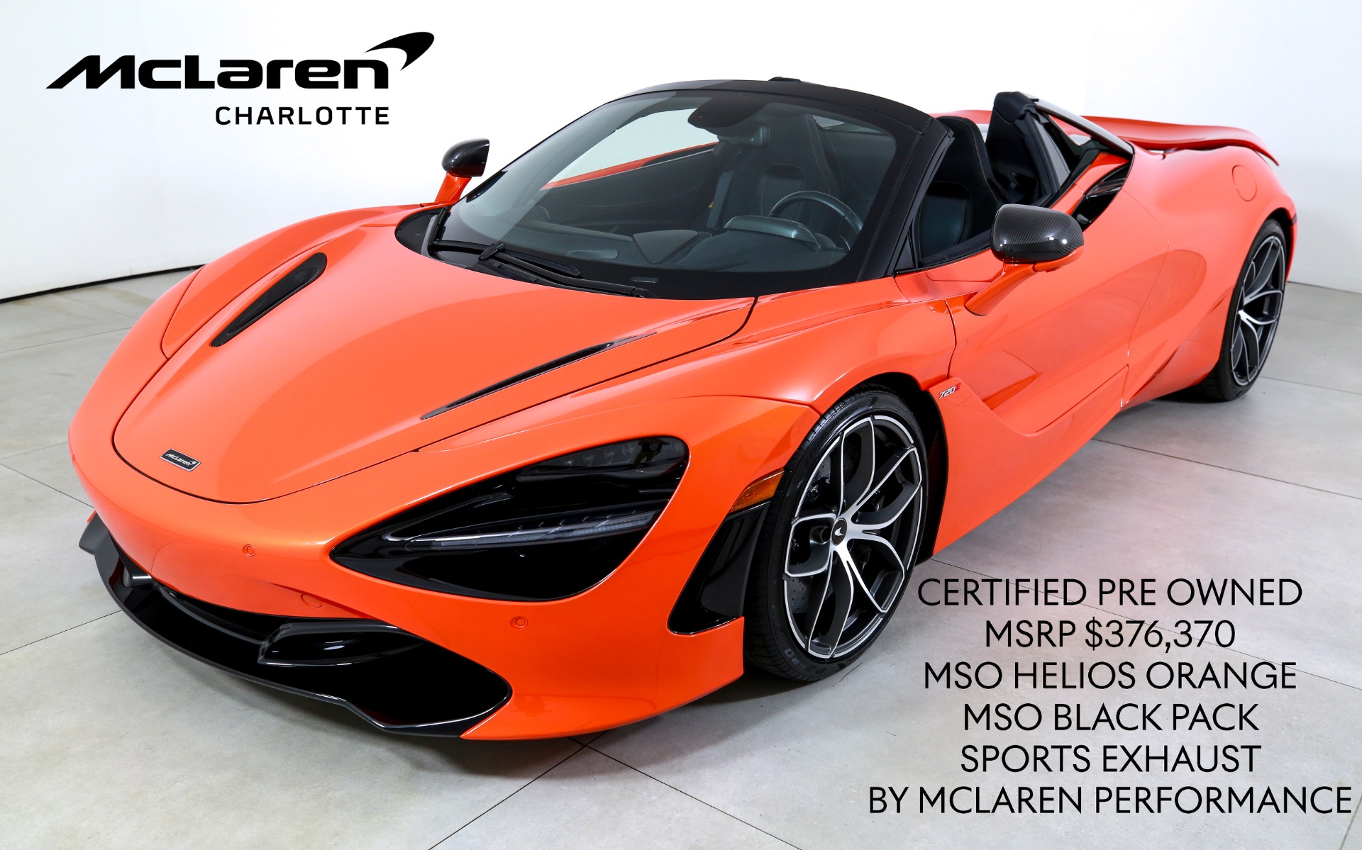 Used 2022 McLaren 720S Spider Performance | Charlotte, NC