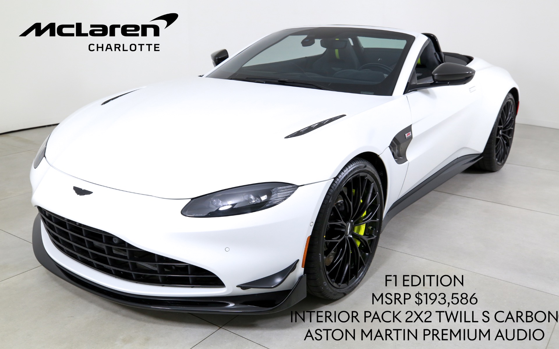 Used 2023 Aston Martin Vantage F1 Edition | Charlotte, NC