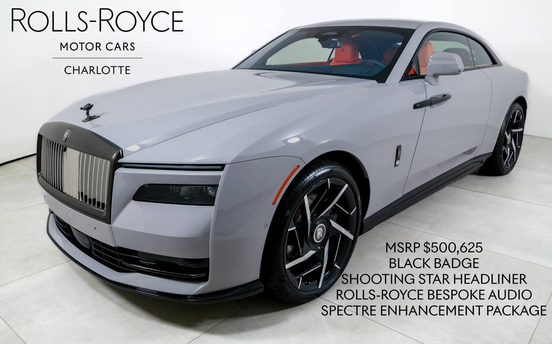 New 2025 Rolls-Royce Black Badge Spectre | Charlotte, NC