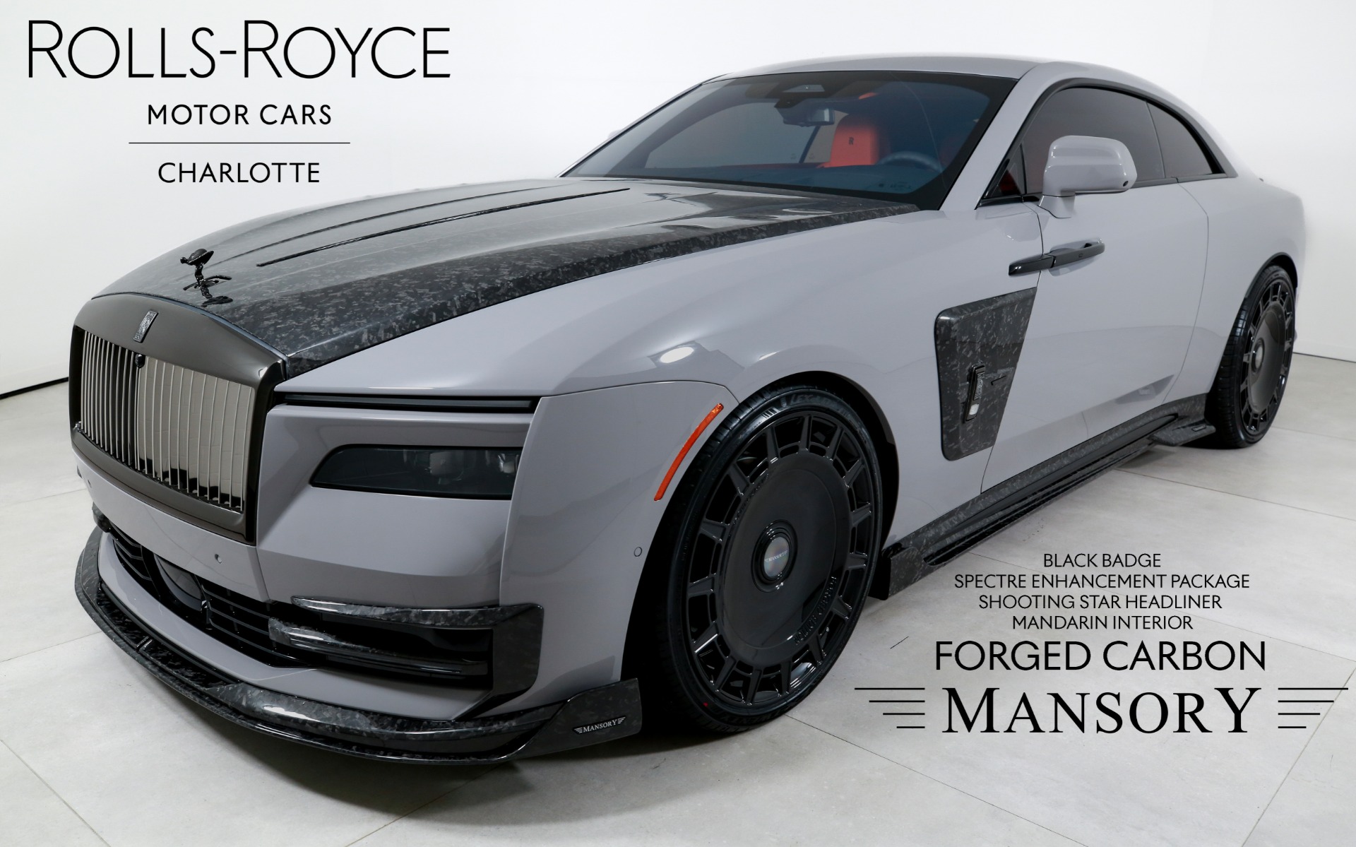 Used 2025 Rolls-Royce Black Badge Spectre MANSORY | Charlotte, NC