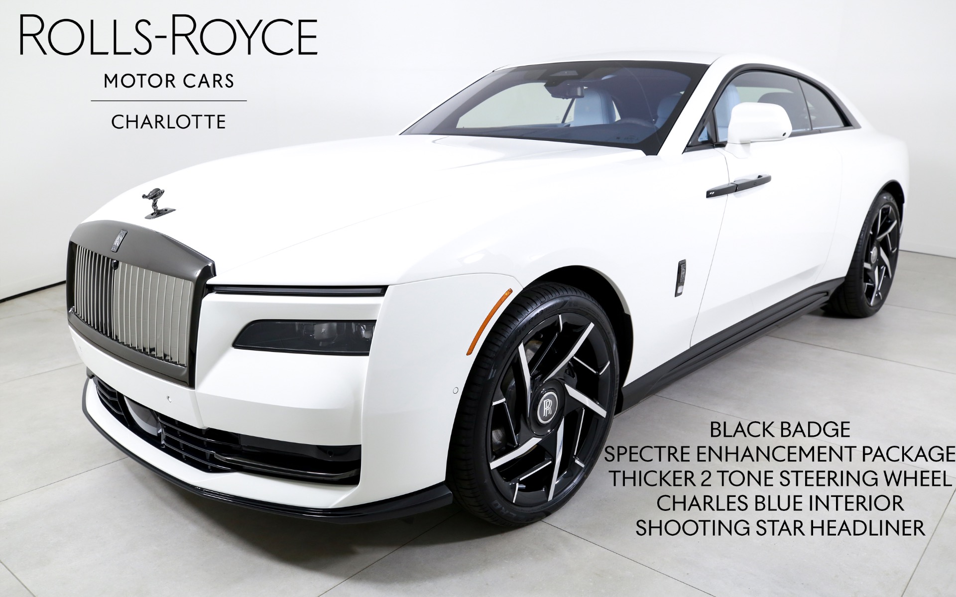 New 2025 Rolls-Royce Black Badge Spectre | Charlotte, NC