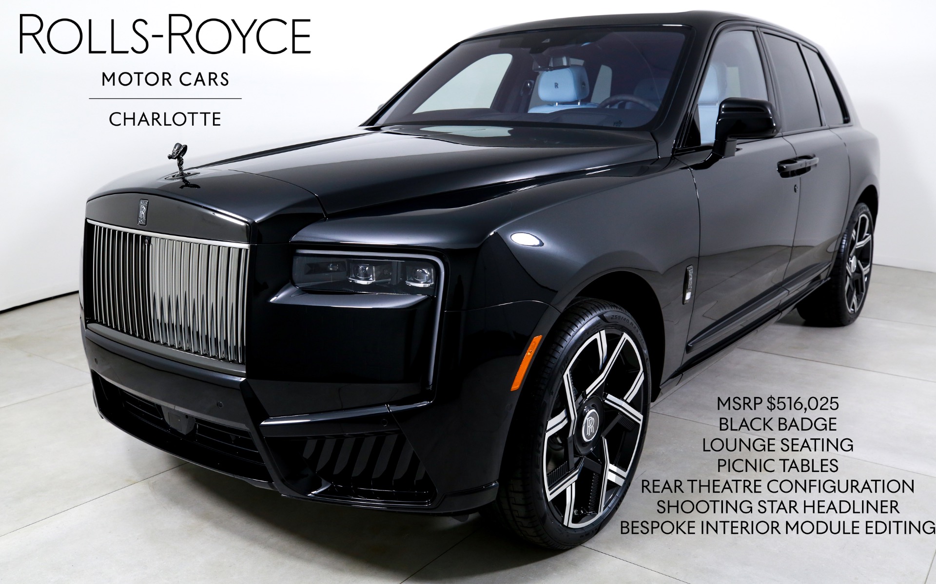 Used 2025 Rolls-Royce Black Badge Cullinan | Charlotte, NC