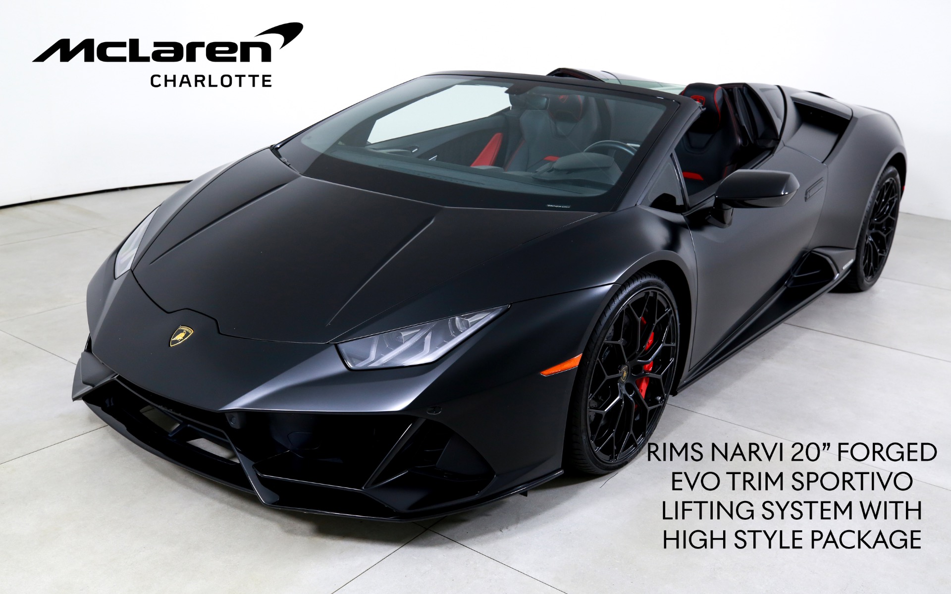 Used 2023 Lamborghini Huracan EVO Spyder | Charlotte, NC
