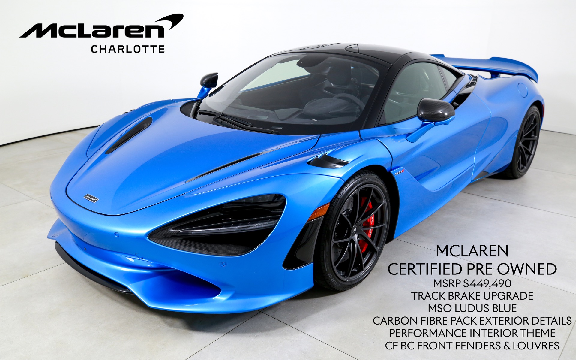 Used 2024 McLaren 750S  | Charlotte, NC