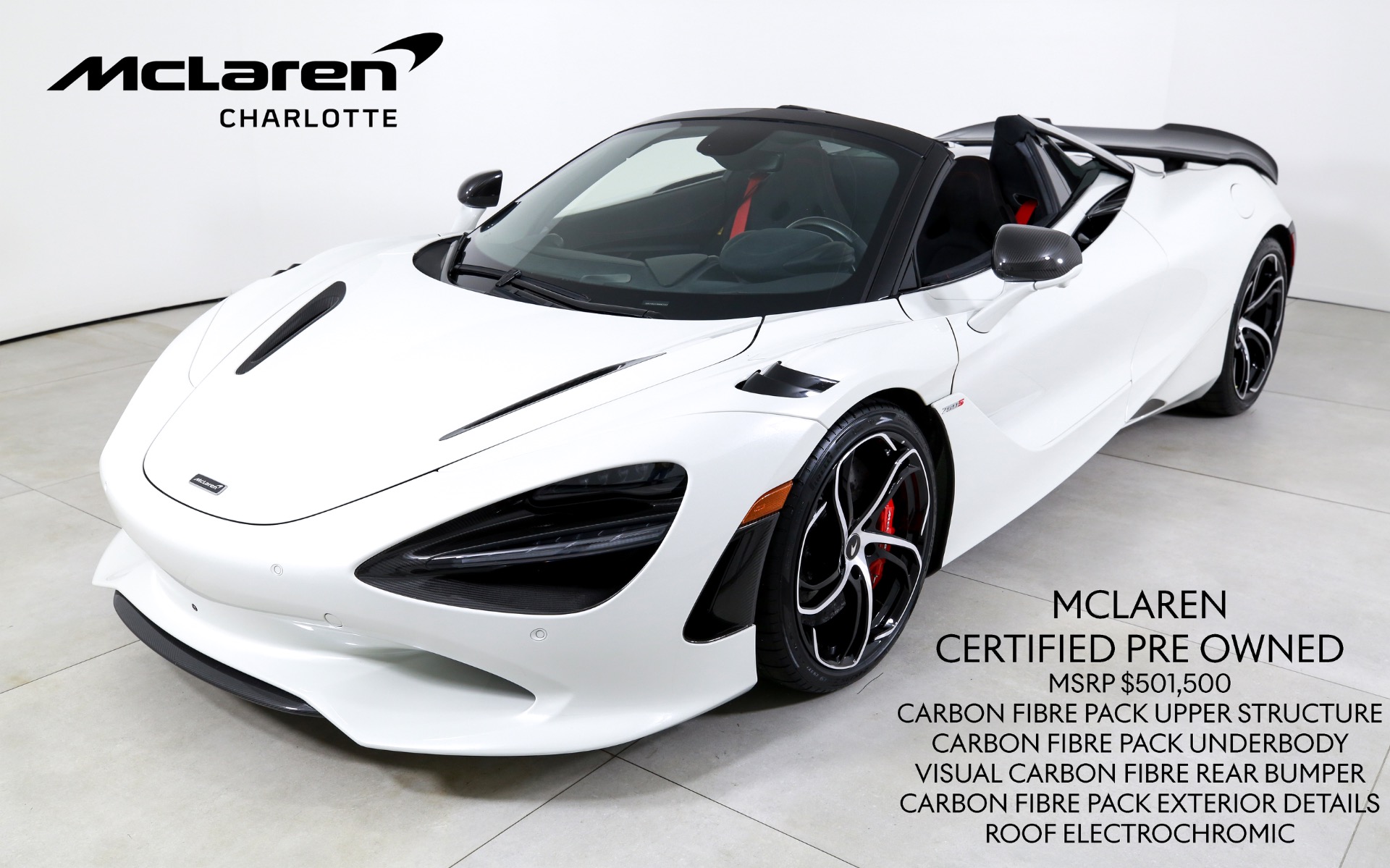 Used 2024 McLaren 750S Spider | Charlotte, NC