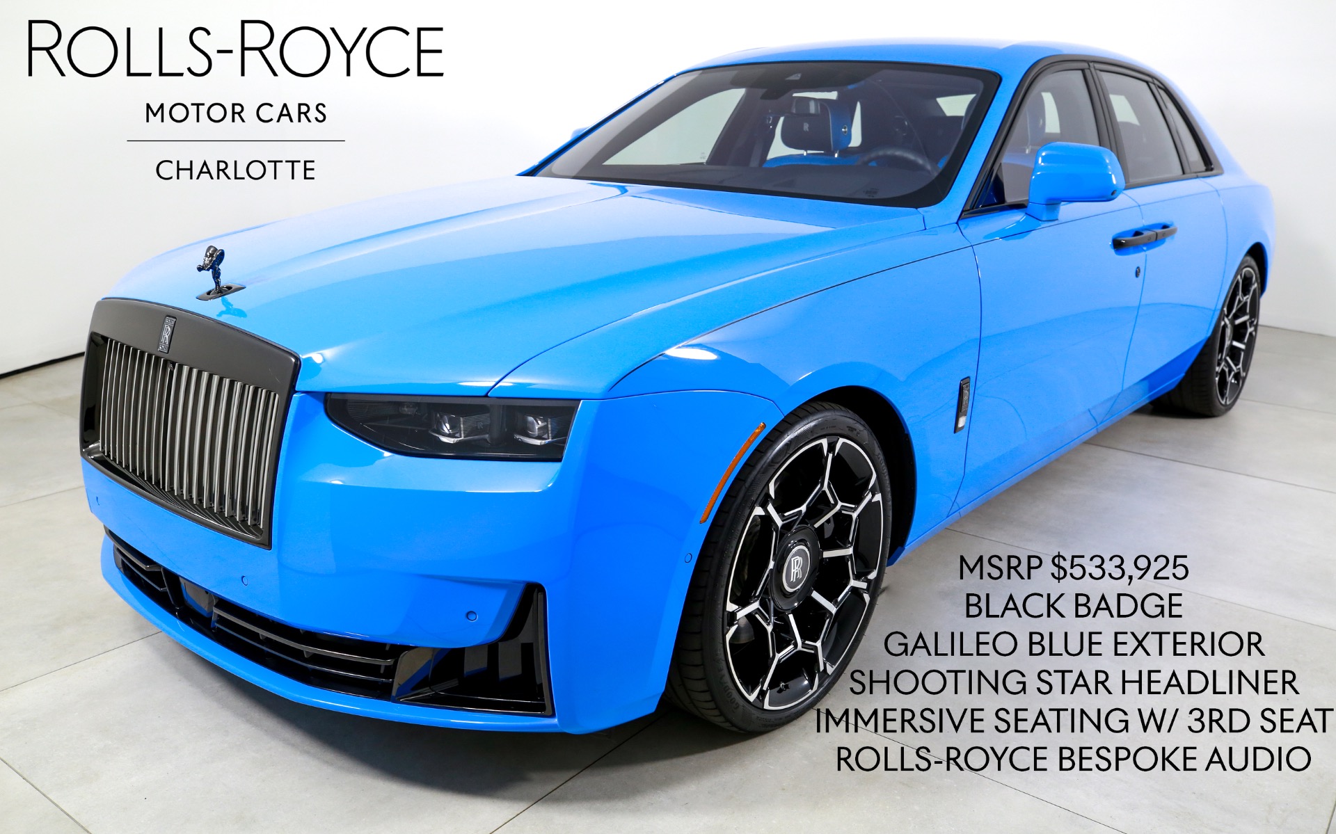 Used 2025 Rolls-Royce Black Badge Ghost | Charlotte, NC