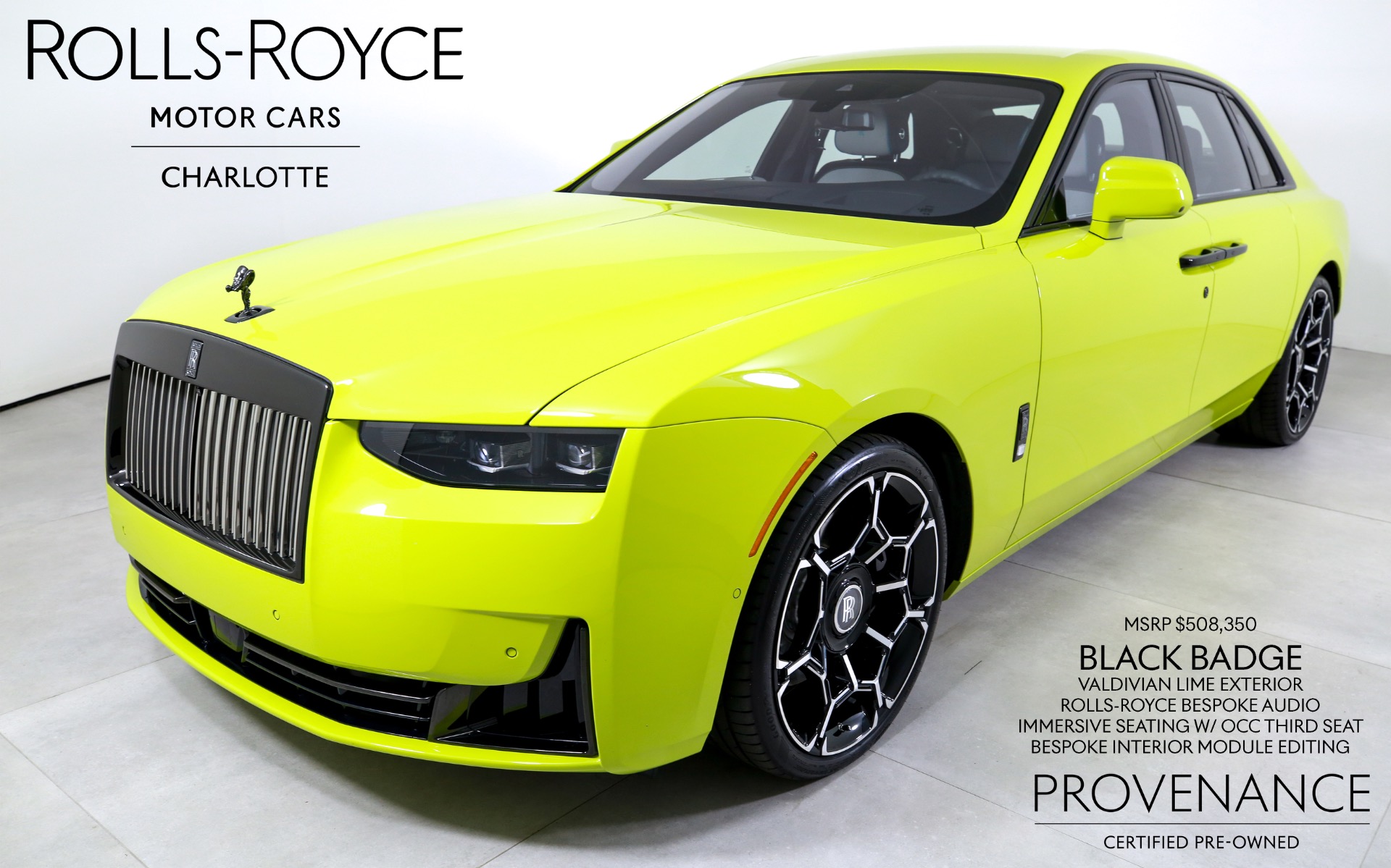 Used 2025 Rolls-Royce Black Badge Ghost  | Charlotte, NC