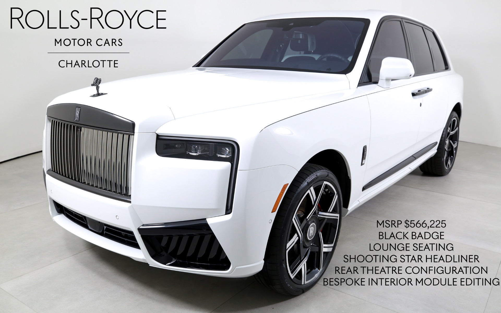Used 2025 Rolls-Royce Black Badge Cullinan  | Charlotte, NC