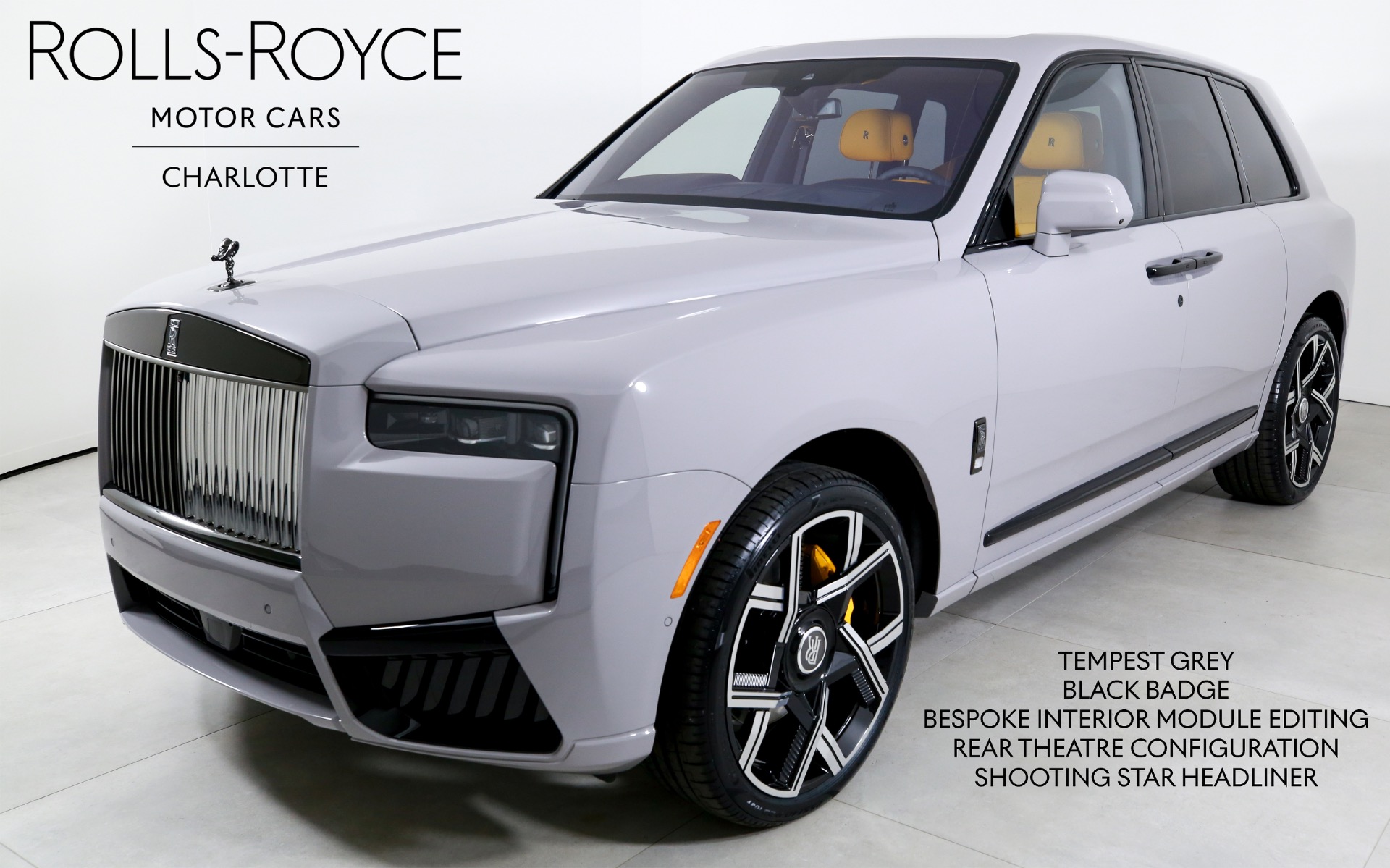 New 2026 Rolls-Royce Black Badge Cullinan  | Charlotte, NC