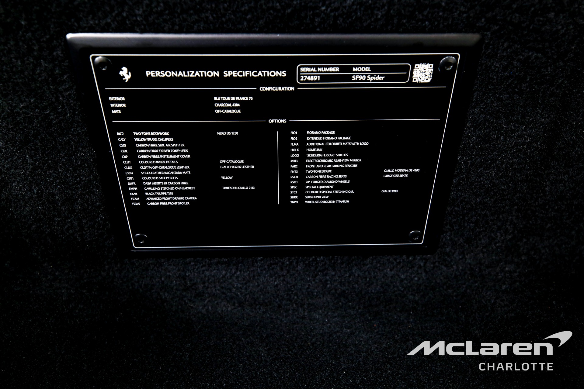 Used 2022 Ferrari SF90 Spider  | Charlotte, NC