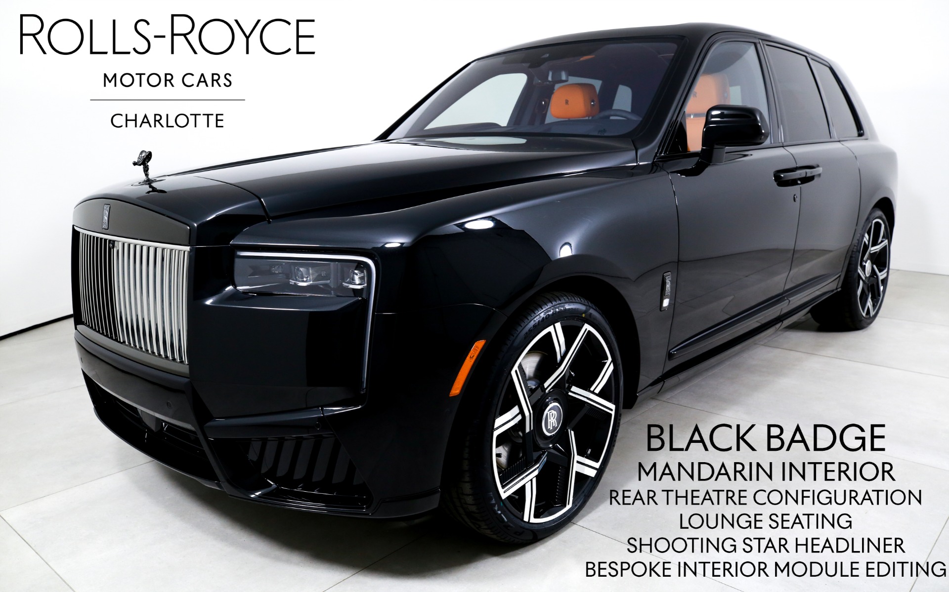 New 2026 Rolls-Royce Black Badge Cullinan  | Charlotte, NC