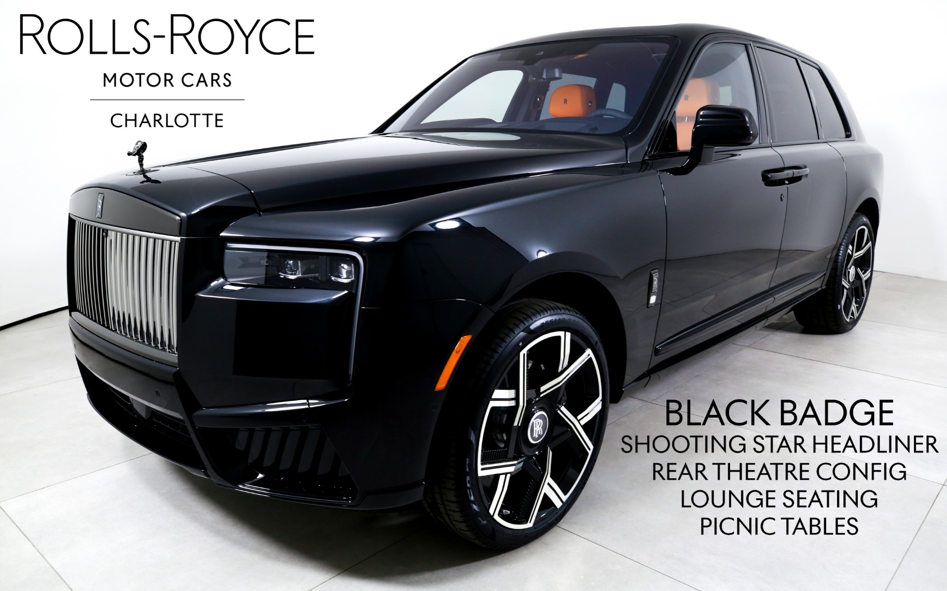 New 2026 Rolls-Royce Black Badge Cullinan  | Charlotte, NC