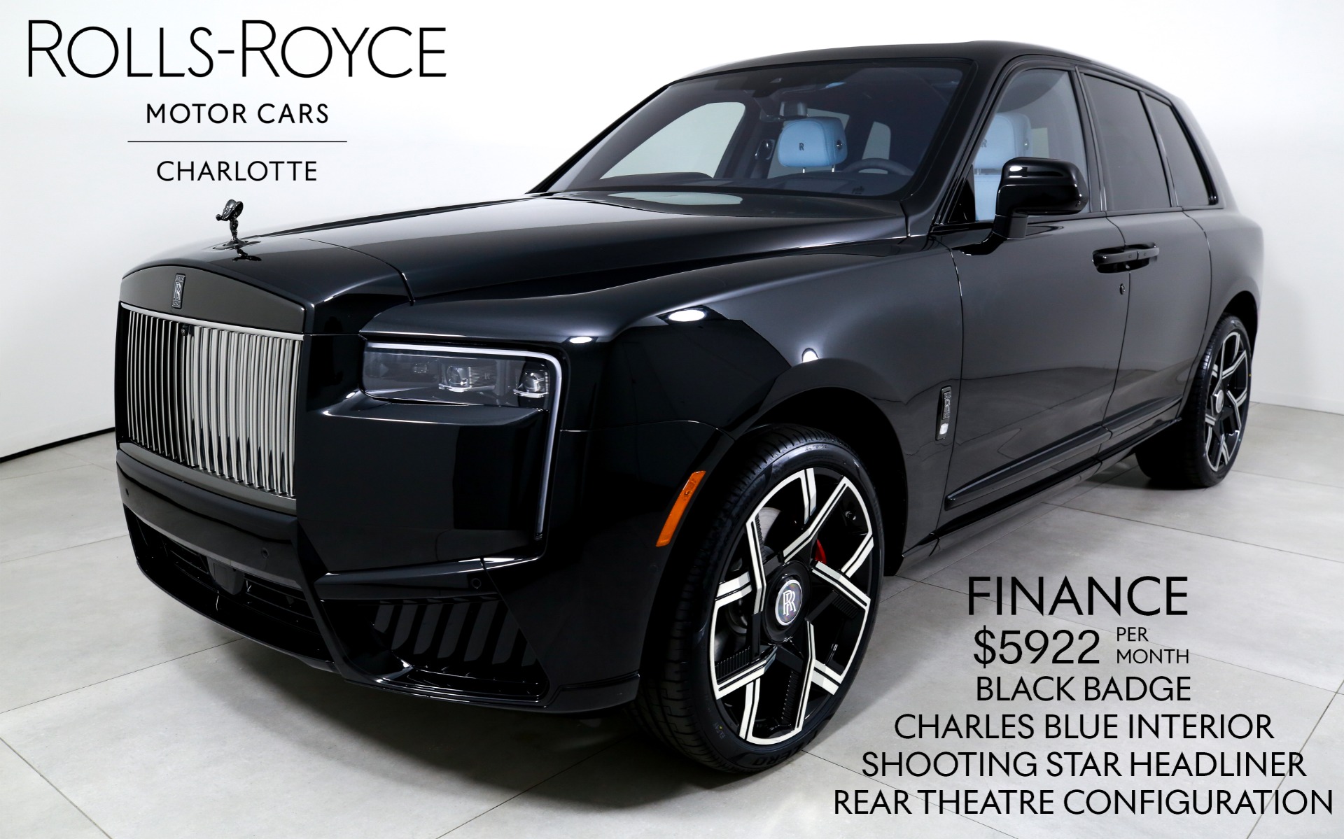New 2027 Rolls-Royce Black Badge Cullinan  | Charlotte, NC