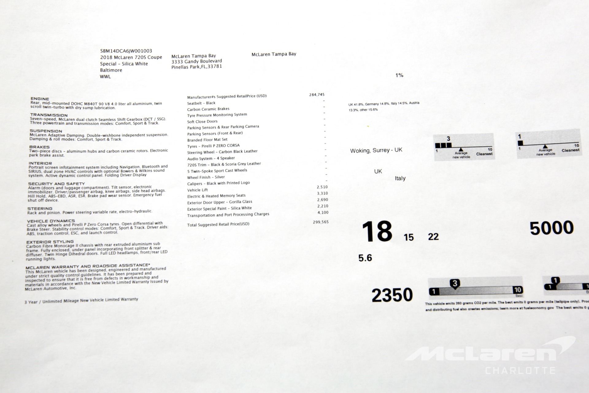 Used 2018 McLaren 720S | Charlotte, NC
